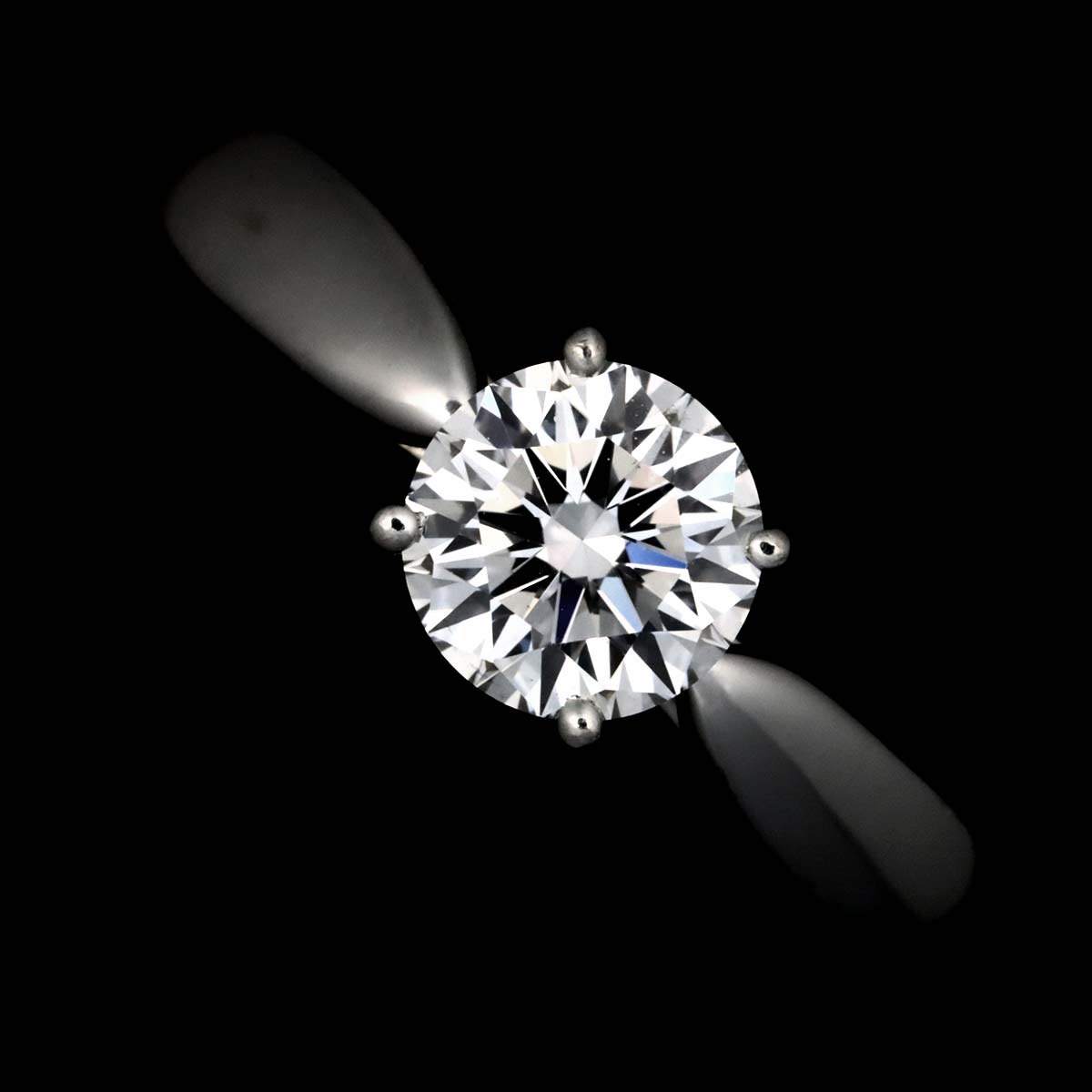Harmony Diamond 0.42ct E/VVS1/3EX Ring Platinum Size4.5(US)