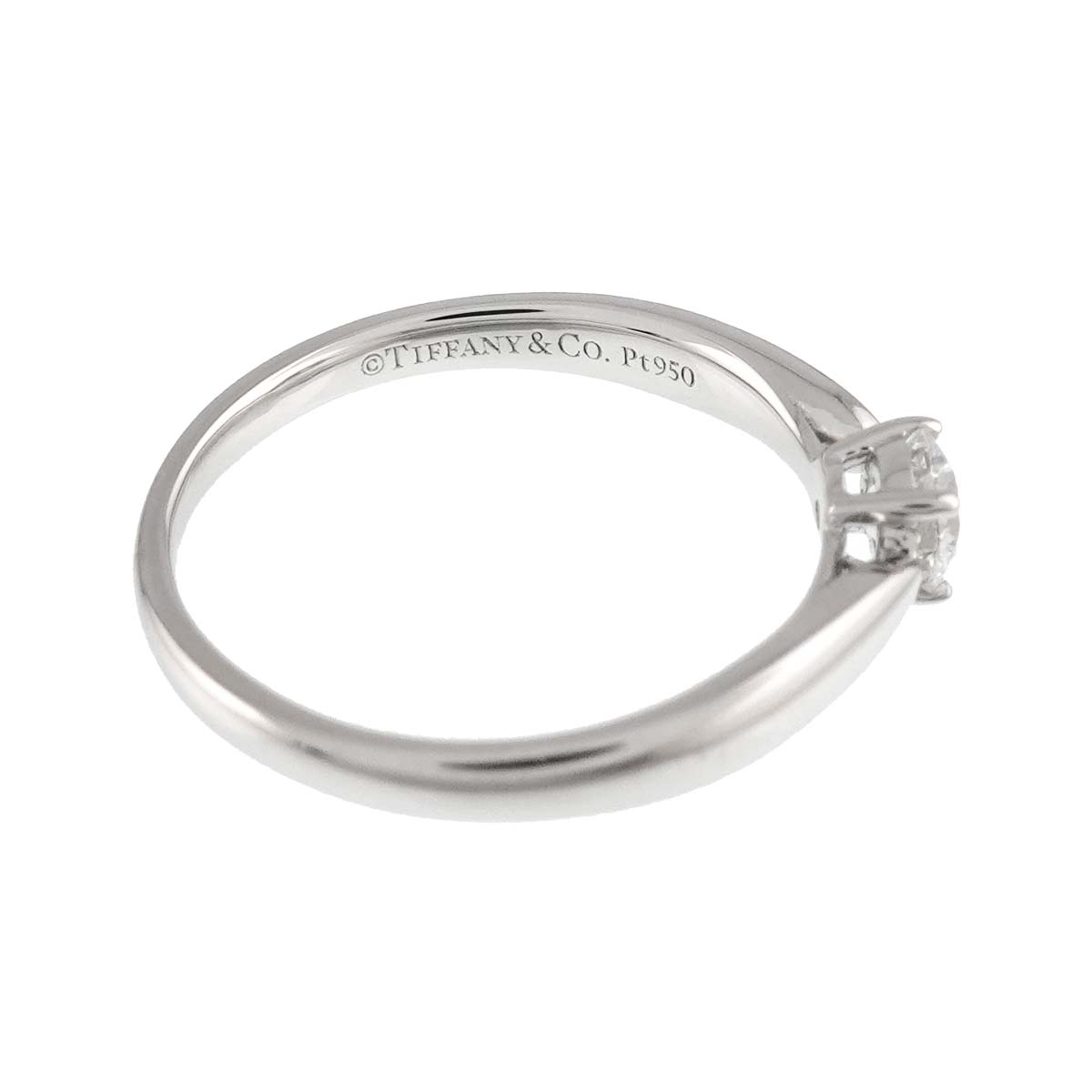 Harmony Ring Diamond 0.25ct Pt Platinum size4.5(US)