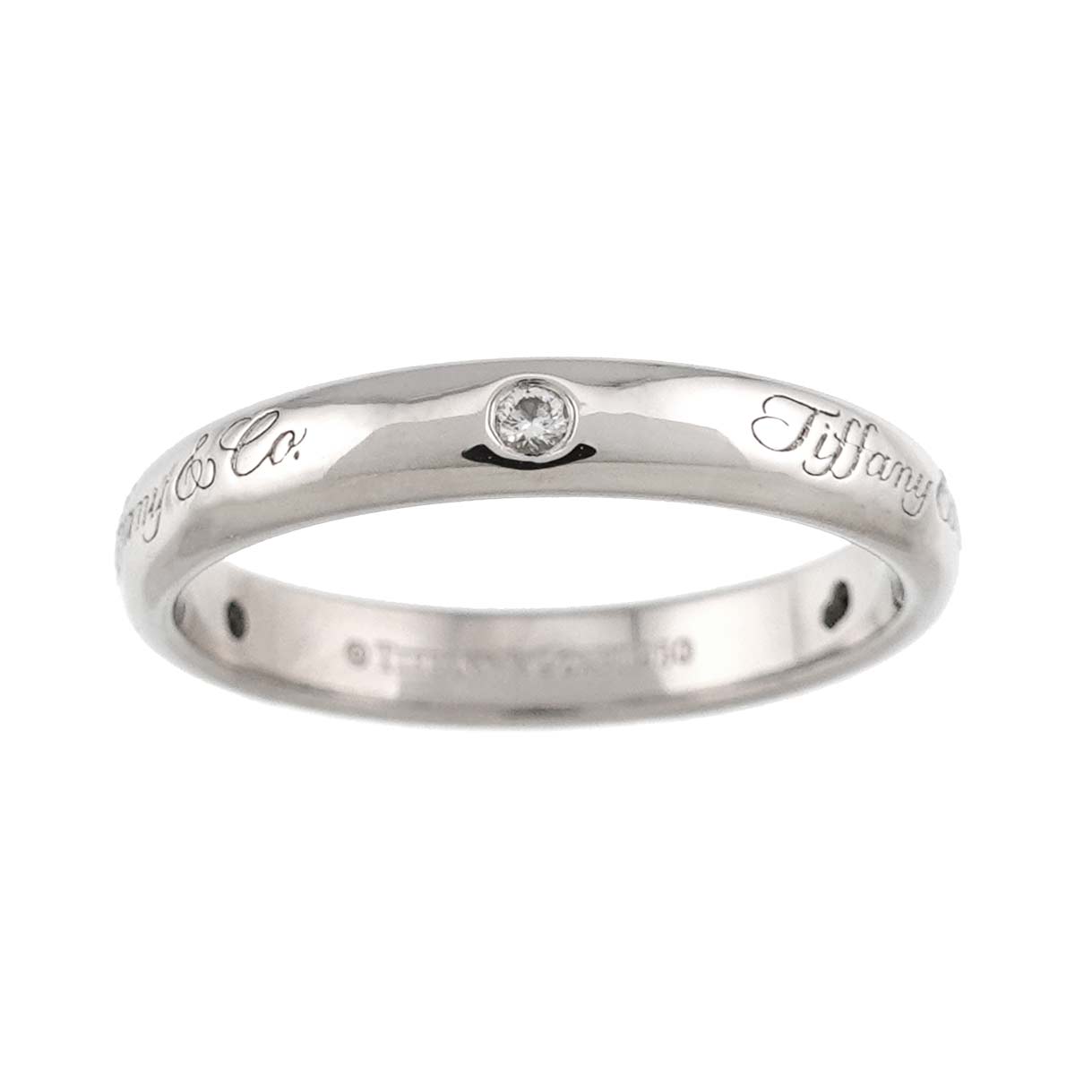 Lucida Notes Diamond Ring Pt Platinum sizesize5.25(US)