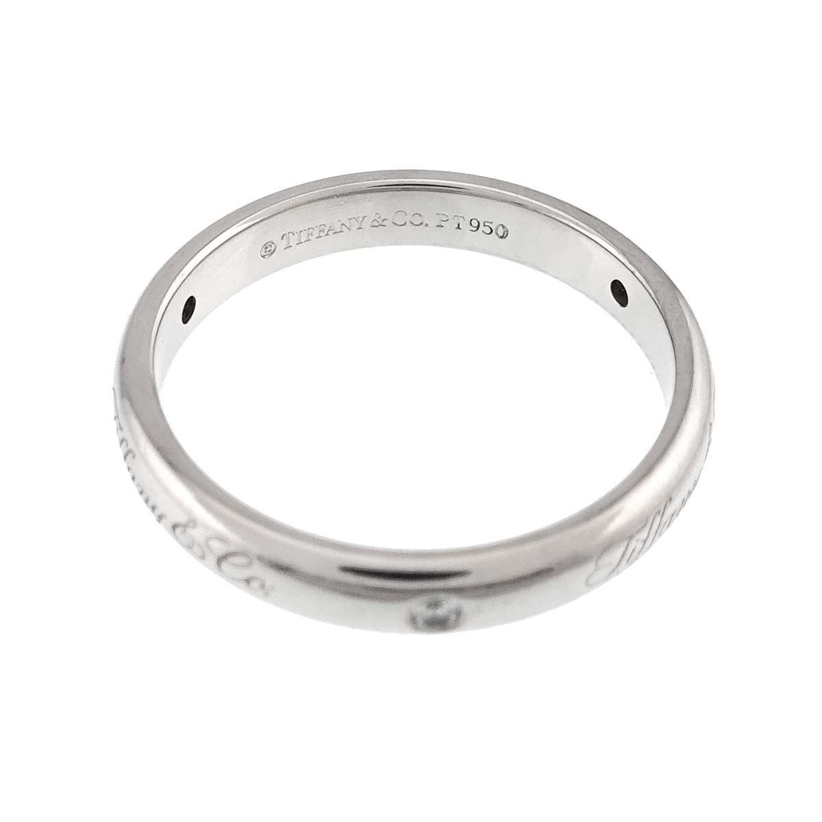 Lucida Notes Diamond Ring Pt Platinum sizesize5.25(US)