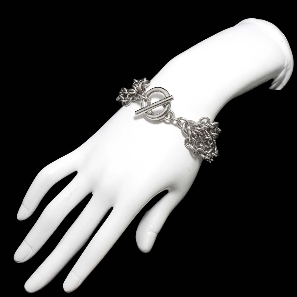 Chain Heart Bracelet SV 925 Silver