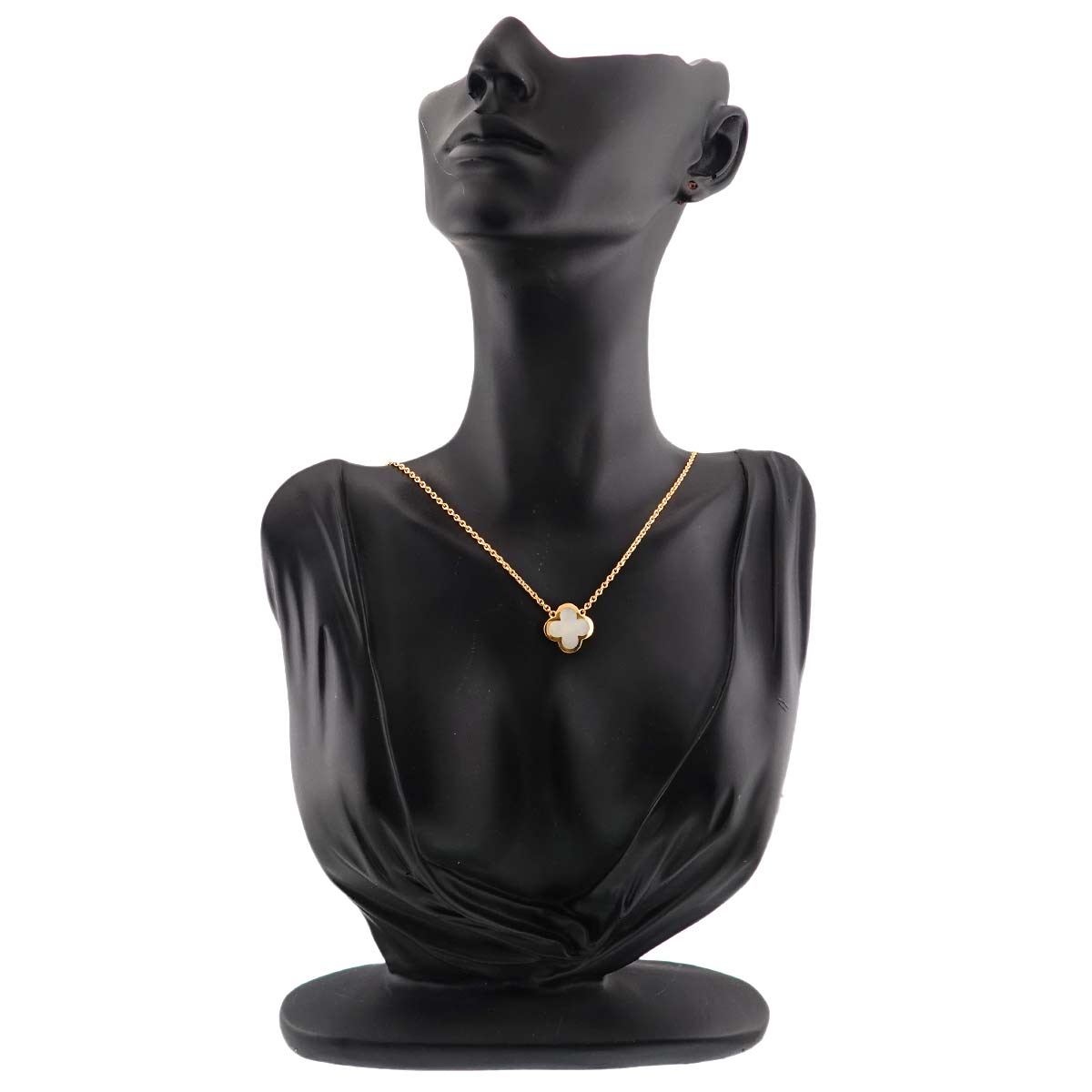 Pure Alhambra MOP Necklace 18K YG 750