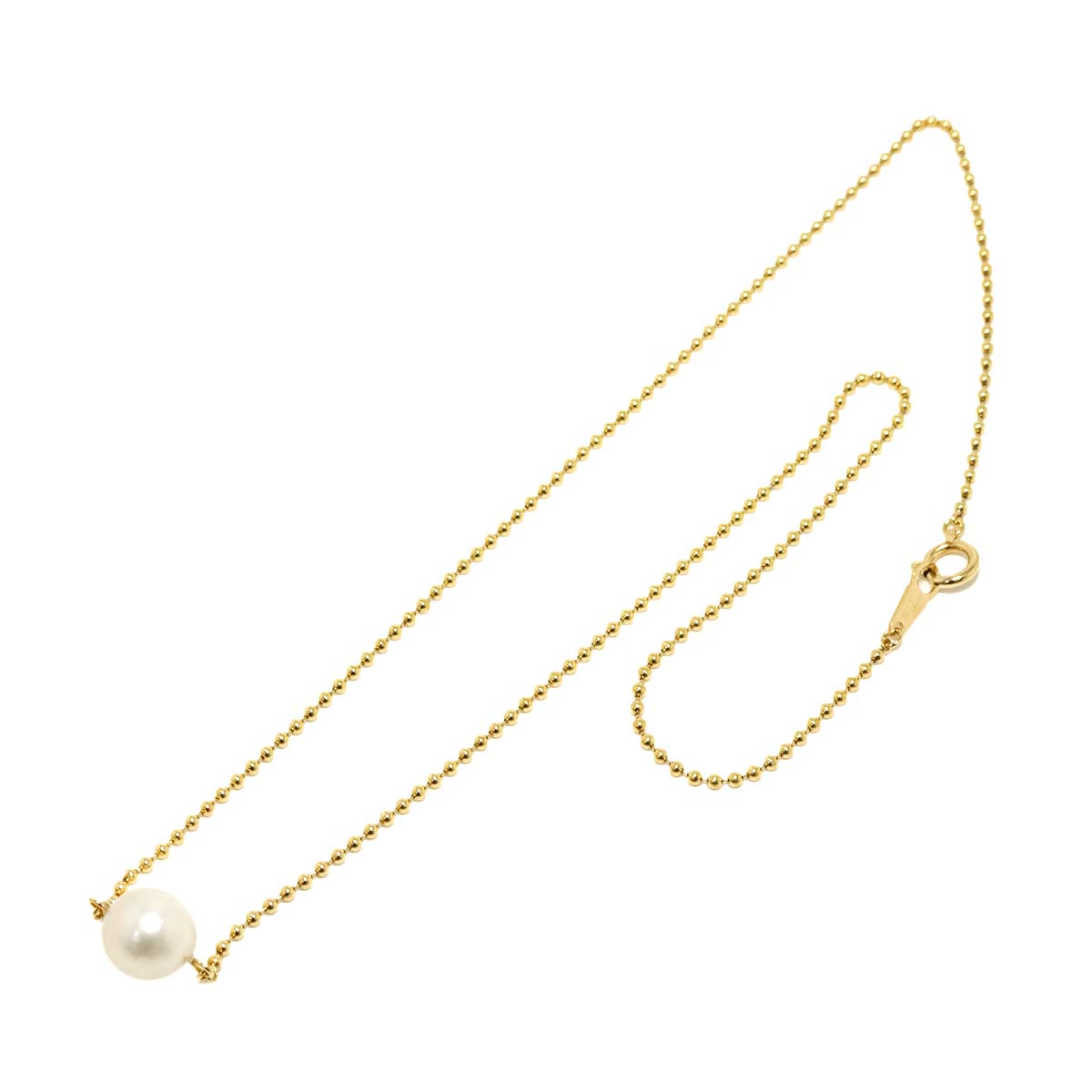 Akoya Pearl 8.2mm Necklace 18K YG 750