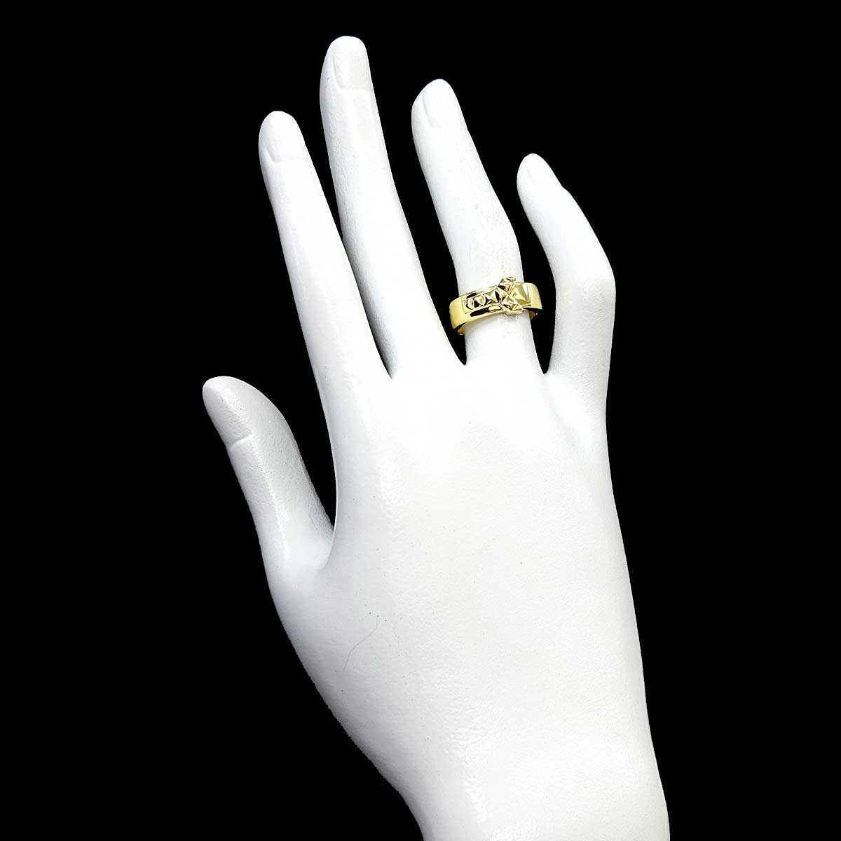 Ring 18K Yellow Gold 750 size6(US)