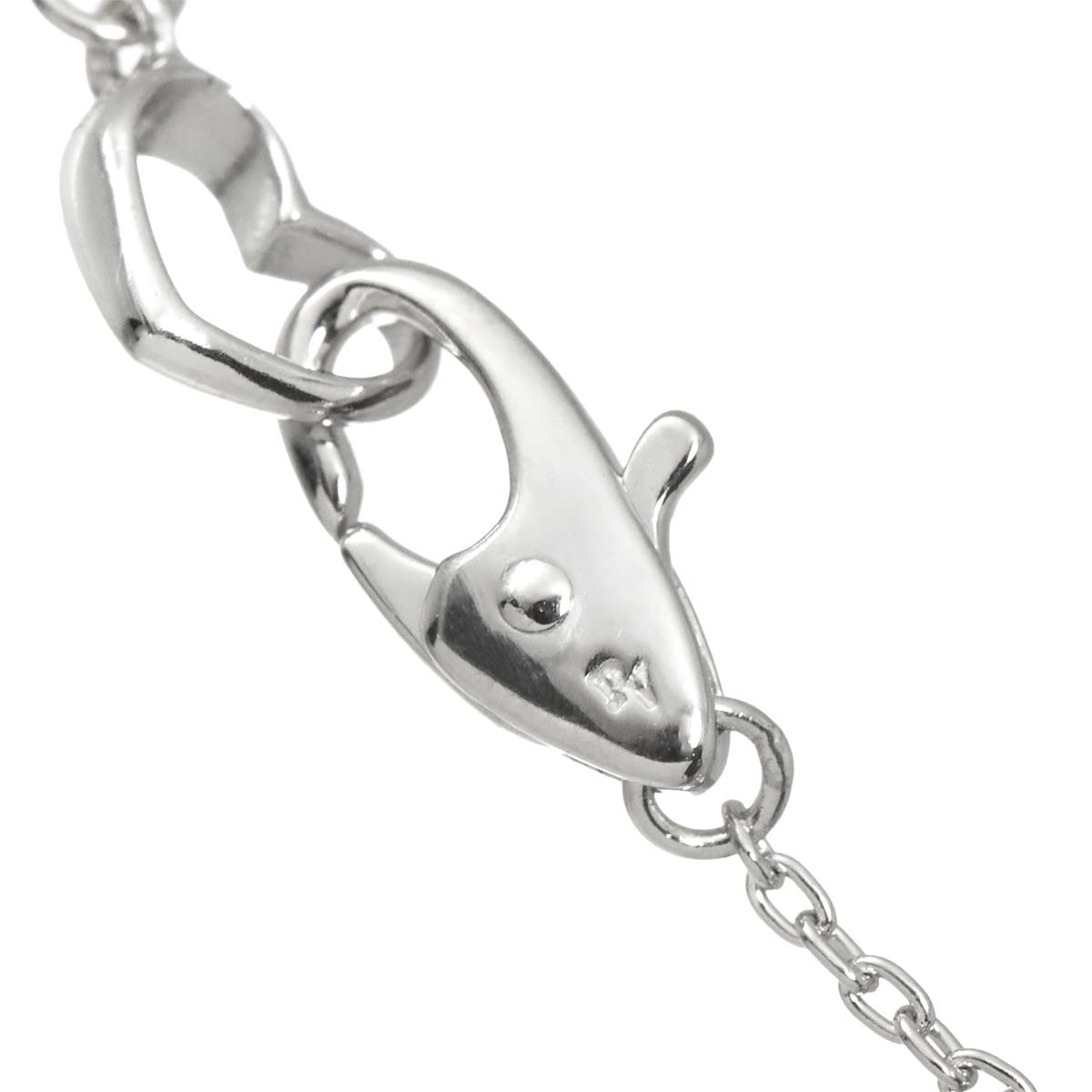 Diamond 0.21ct Necklace 18K White Gold 750