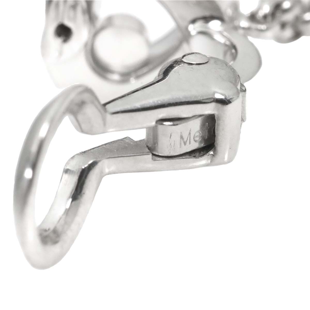 Happy Diamond Heart Earring Clip on 18K WG 750 One Piece only