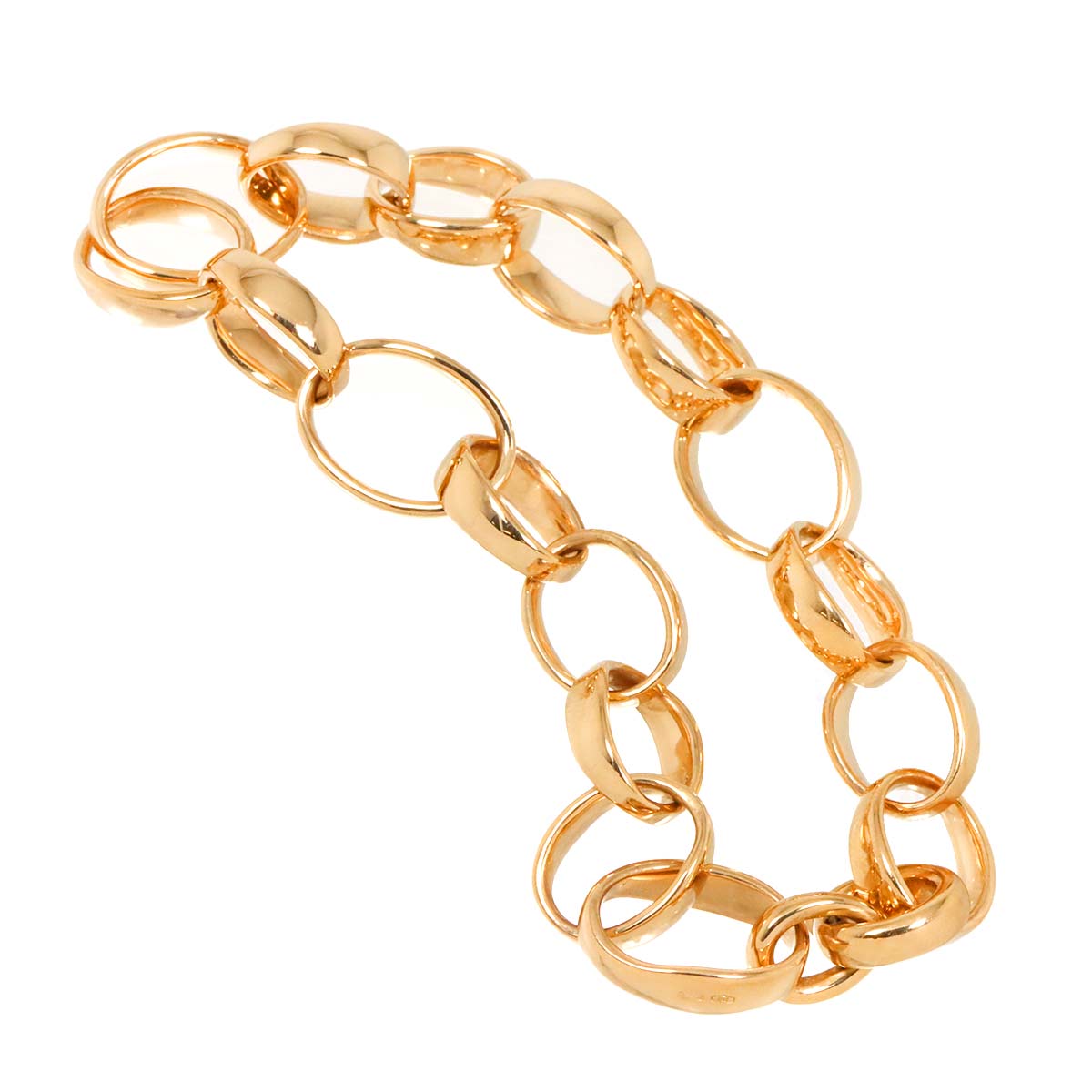 Chain Bracelet 18K Pink Gold 750