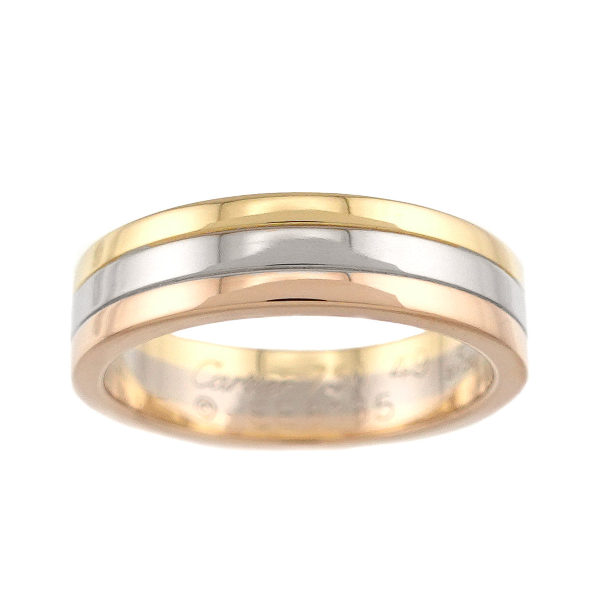 Vendome Ring 18K YG WG PG 750 size49 4.75-5(US)