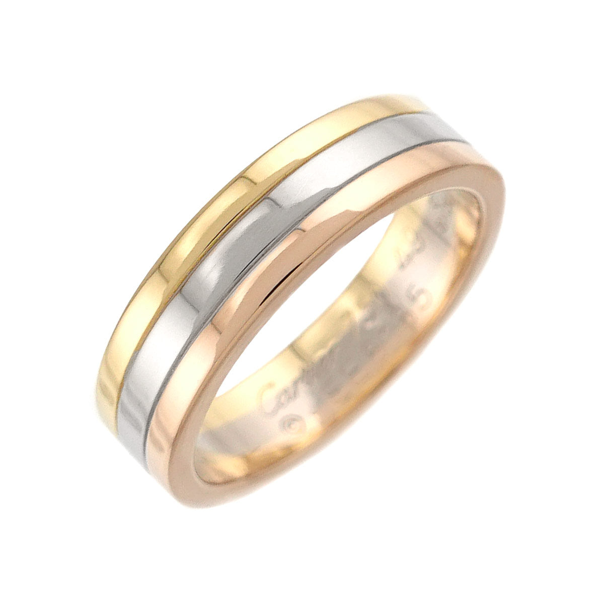 Vendome Ring 18K YG WG PG 750 size49 4.75-5(US)