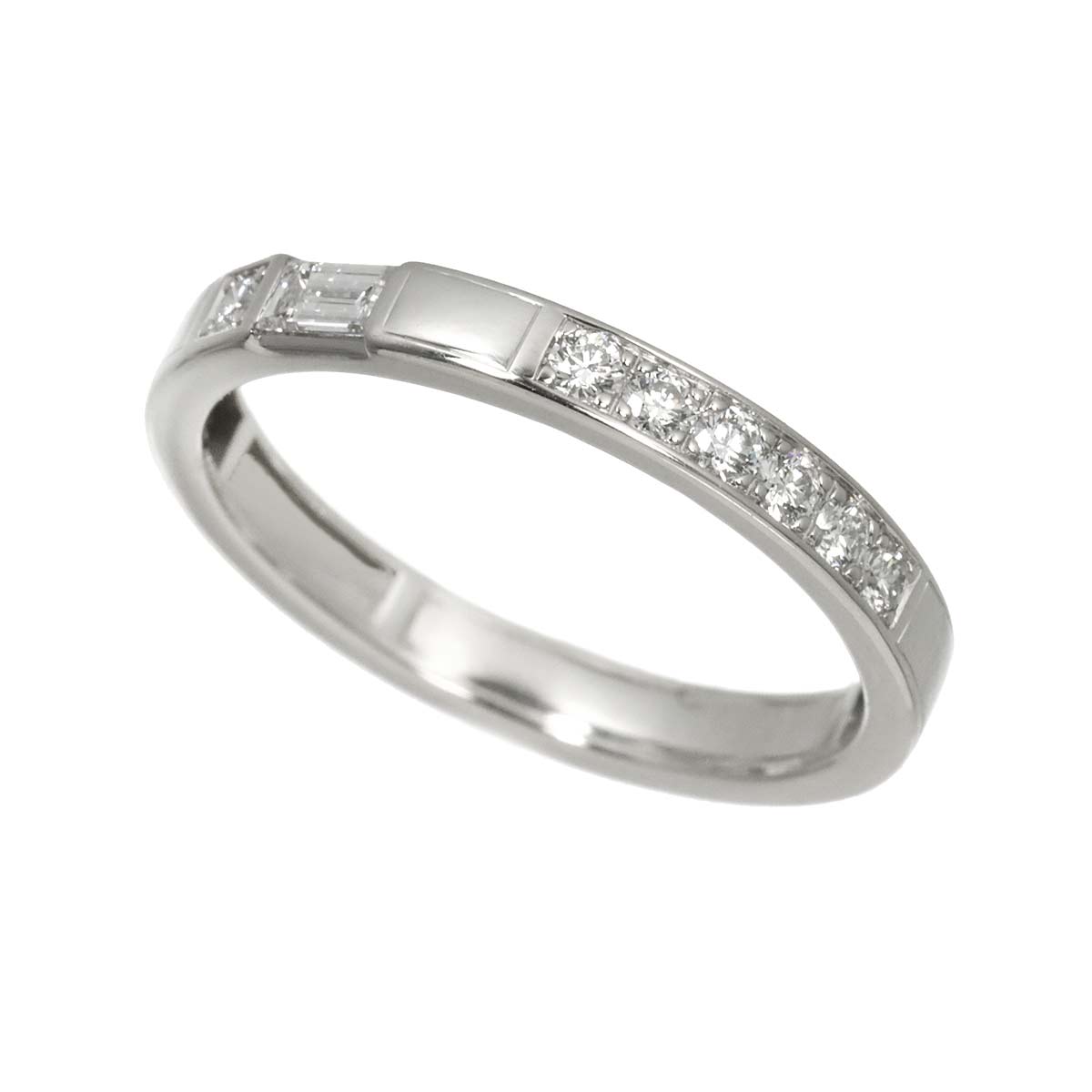 Traffic Diamond Ring Pt Platinum size5.25(US)