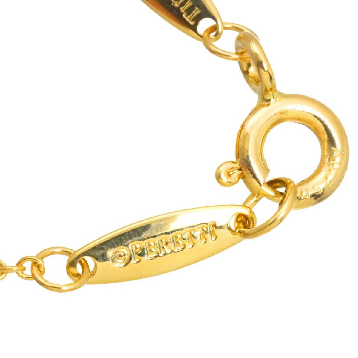 By The Yard Diamond Necklace 18K YG 750