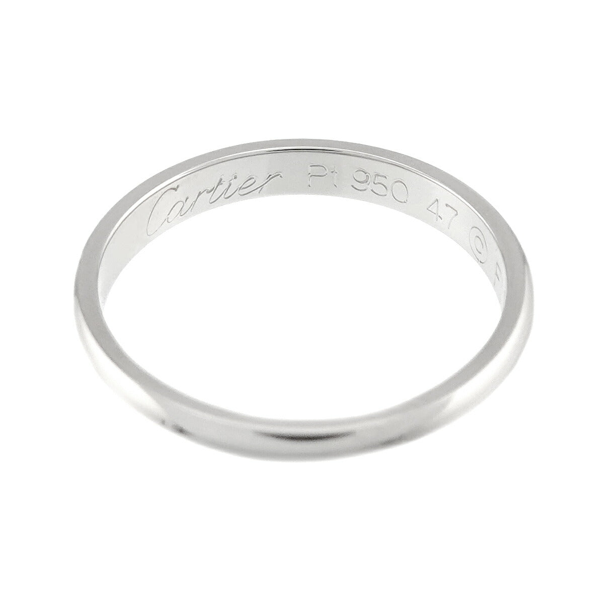 1895 Classic Ring Platinum Size47 4(US)