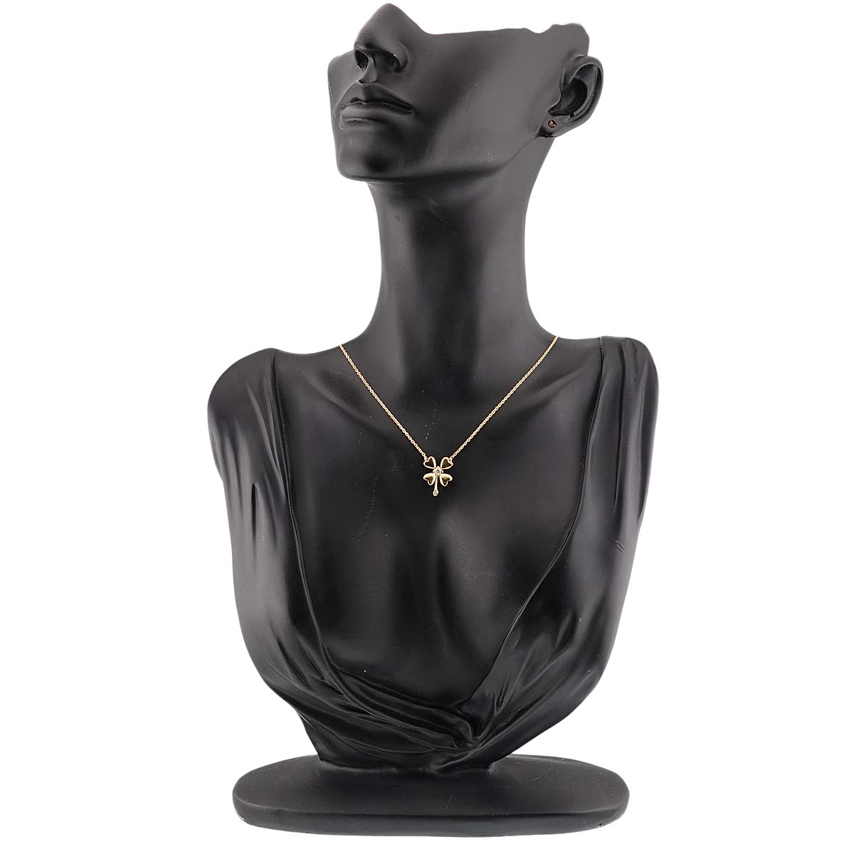 Diamond Necklace 18K Yellow Gold 750