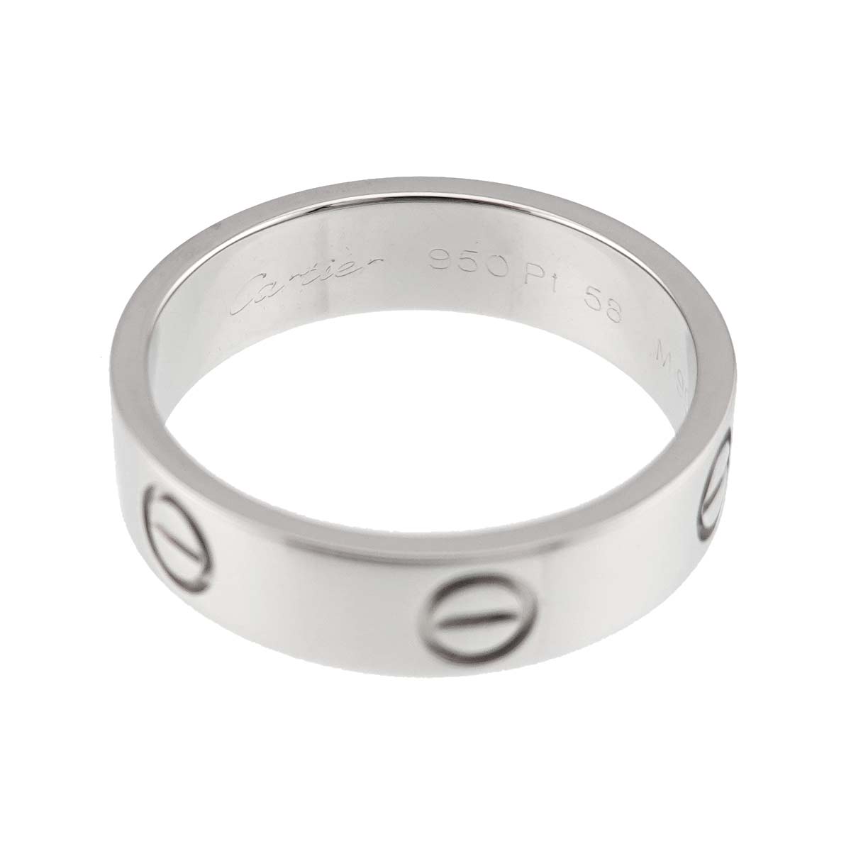Love Ring Pt Platinum size58 8-8.25(US)
