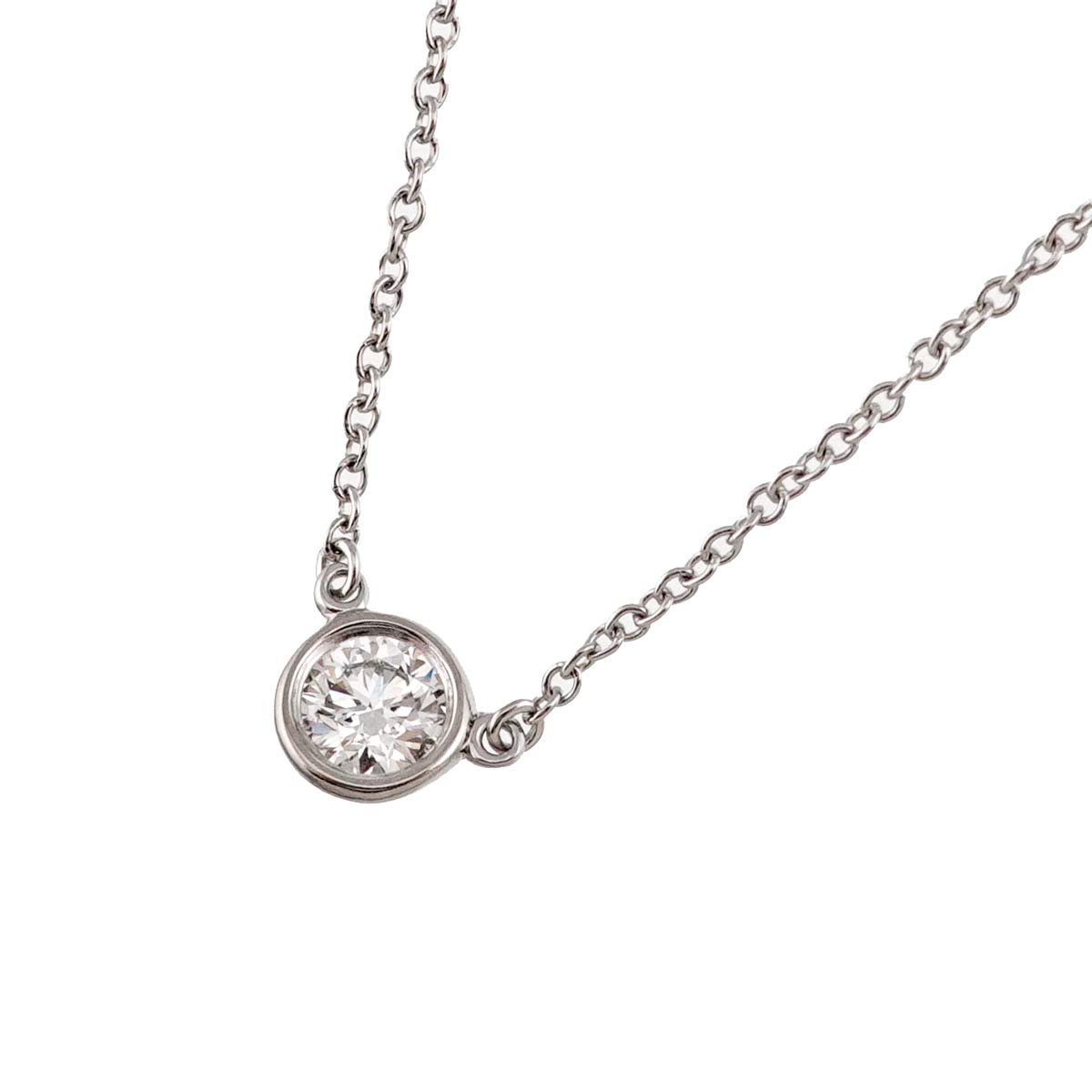 By The Yard Diamond Necklace Platinum