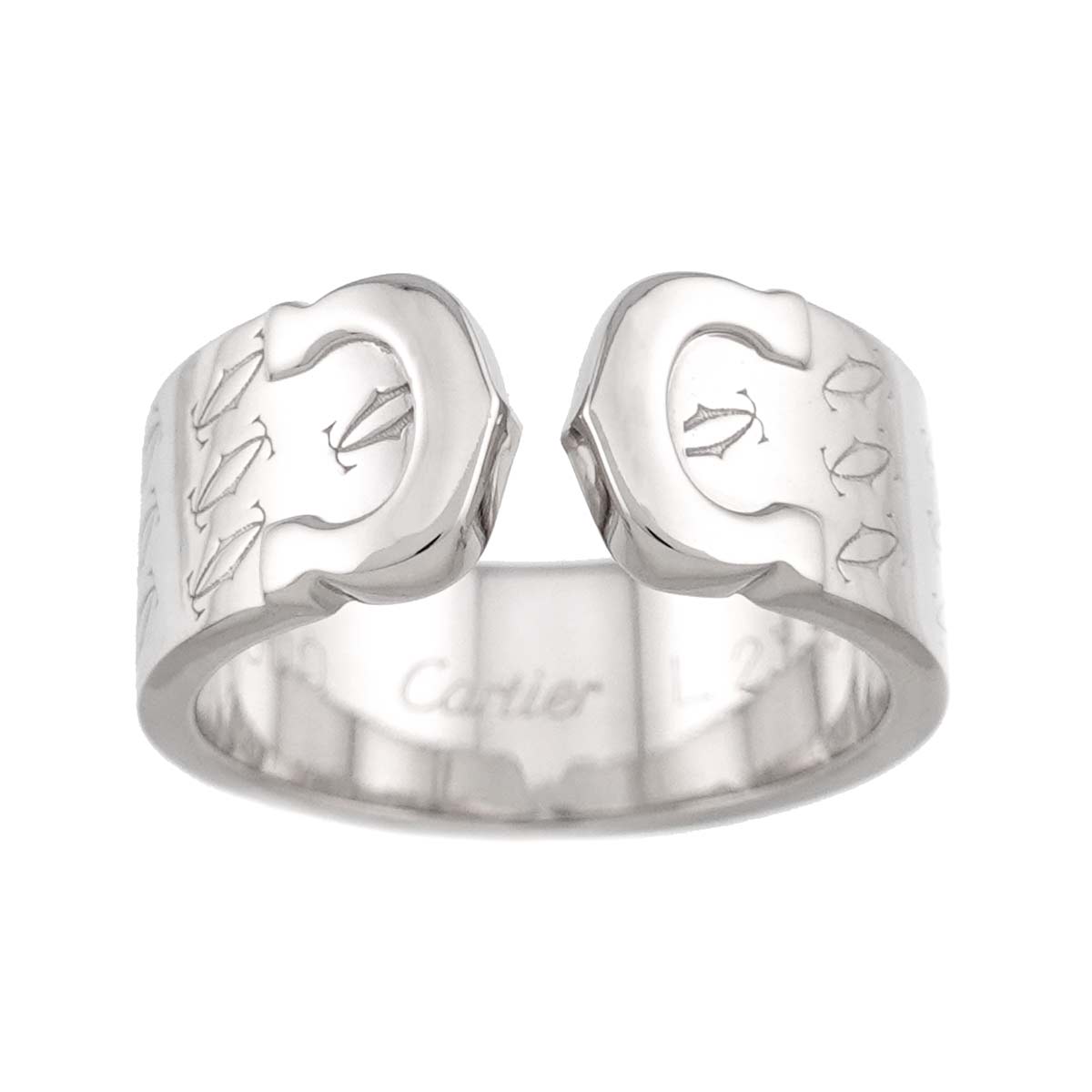 C2 Ring 18K White Gold 750 size53 6-6.25(US)
