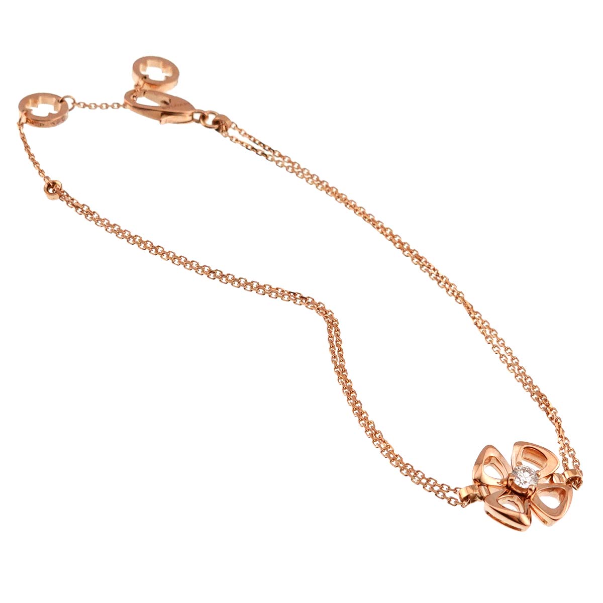 Fiorever Diamond Bracelet 18K PG 750 sizeML