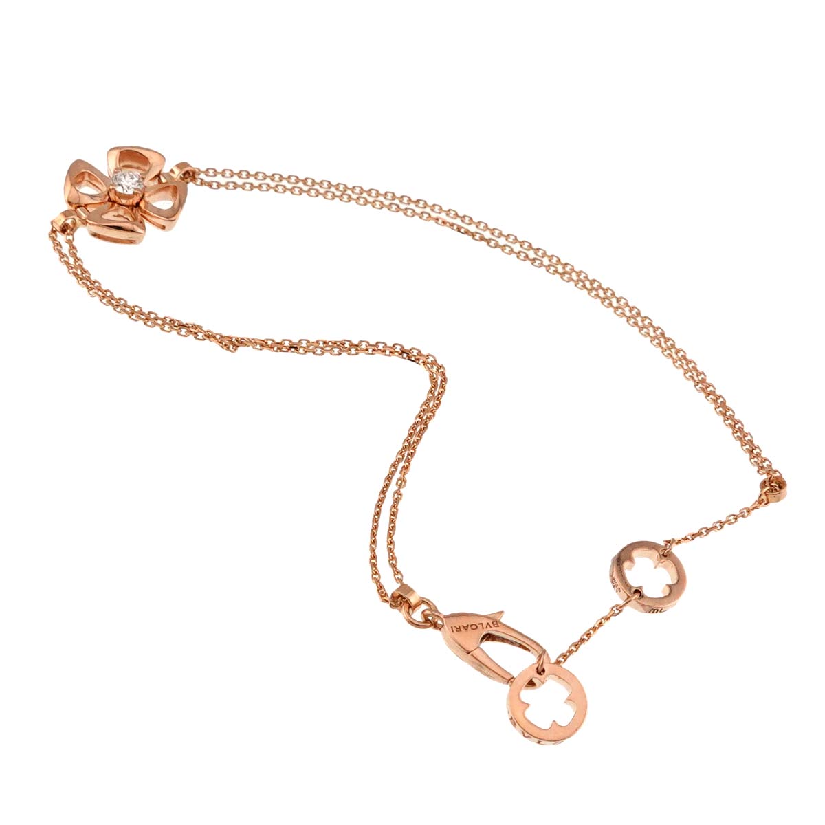 Fiorever Diamond Bracelet 18K PG 750 sizeML