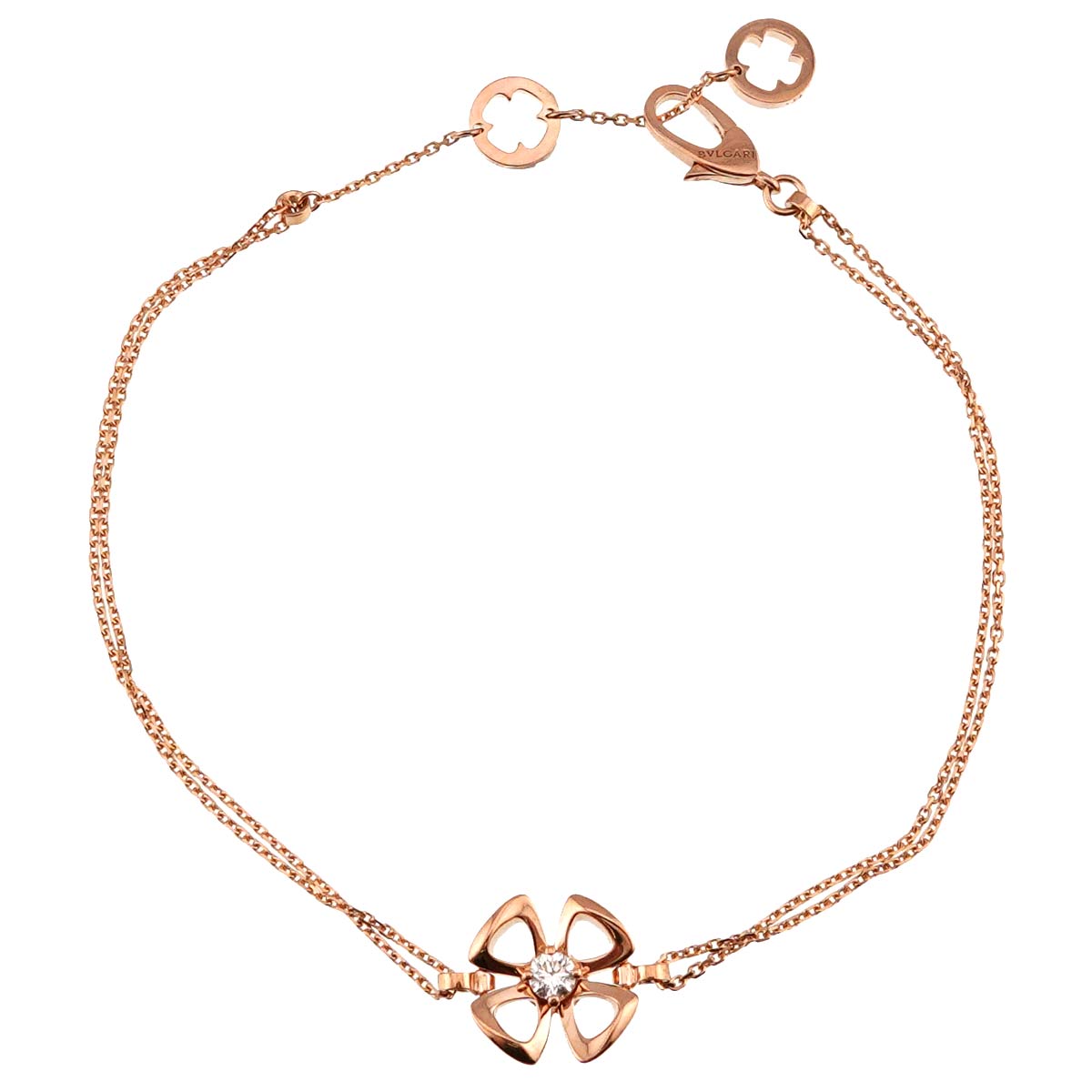 Fiorever Diamond Bracelet 18K PG 750 sizeML