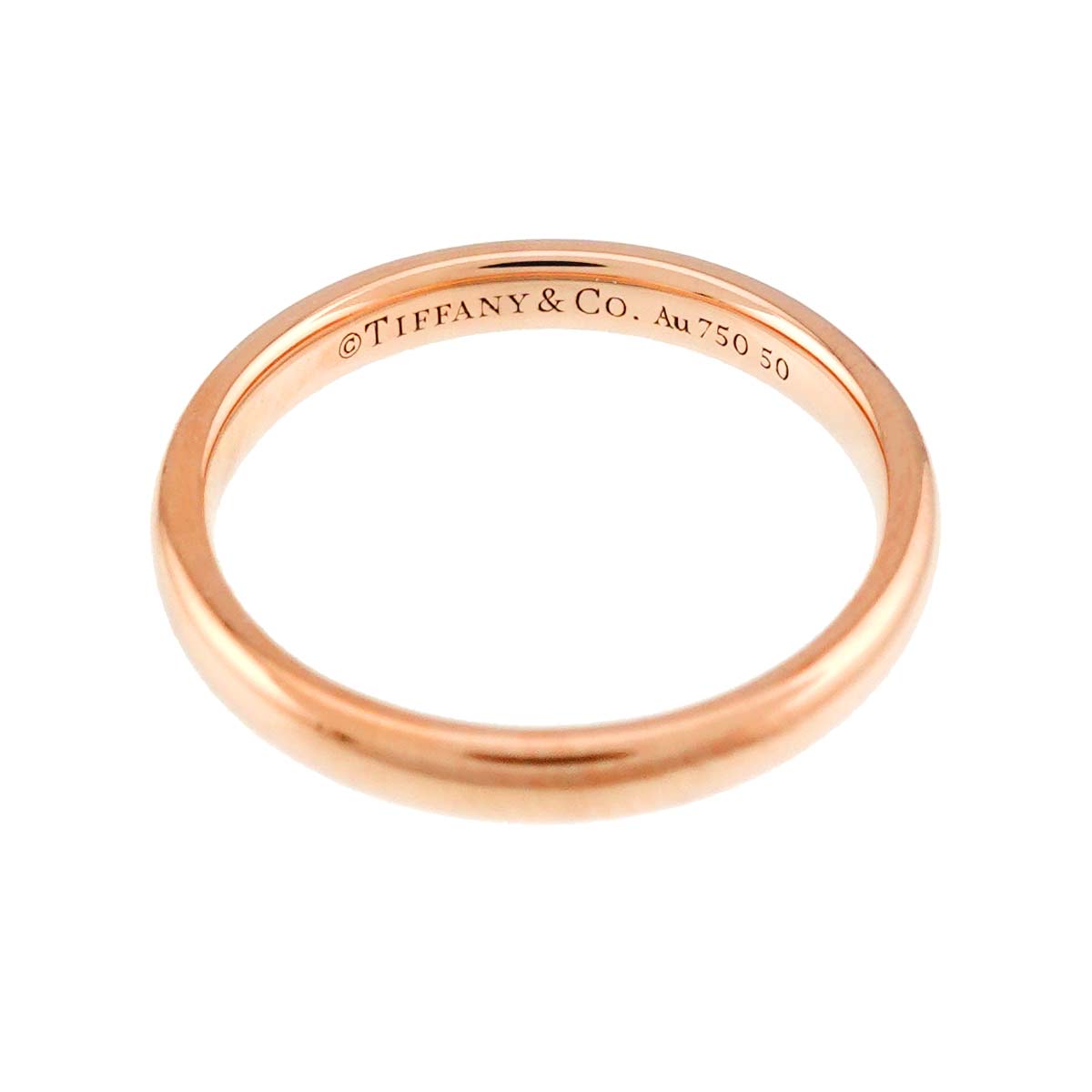 Forever Ring 18K Pink Gold 750 size3.75-4(US)
