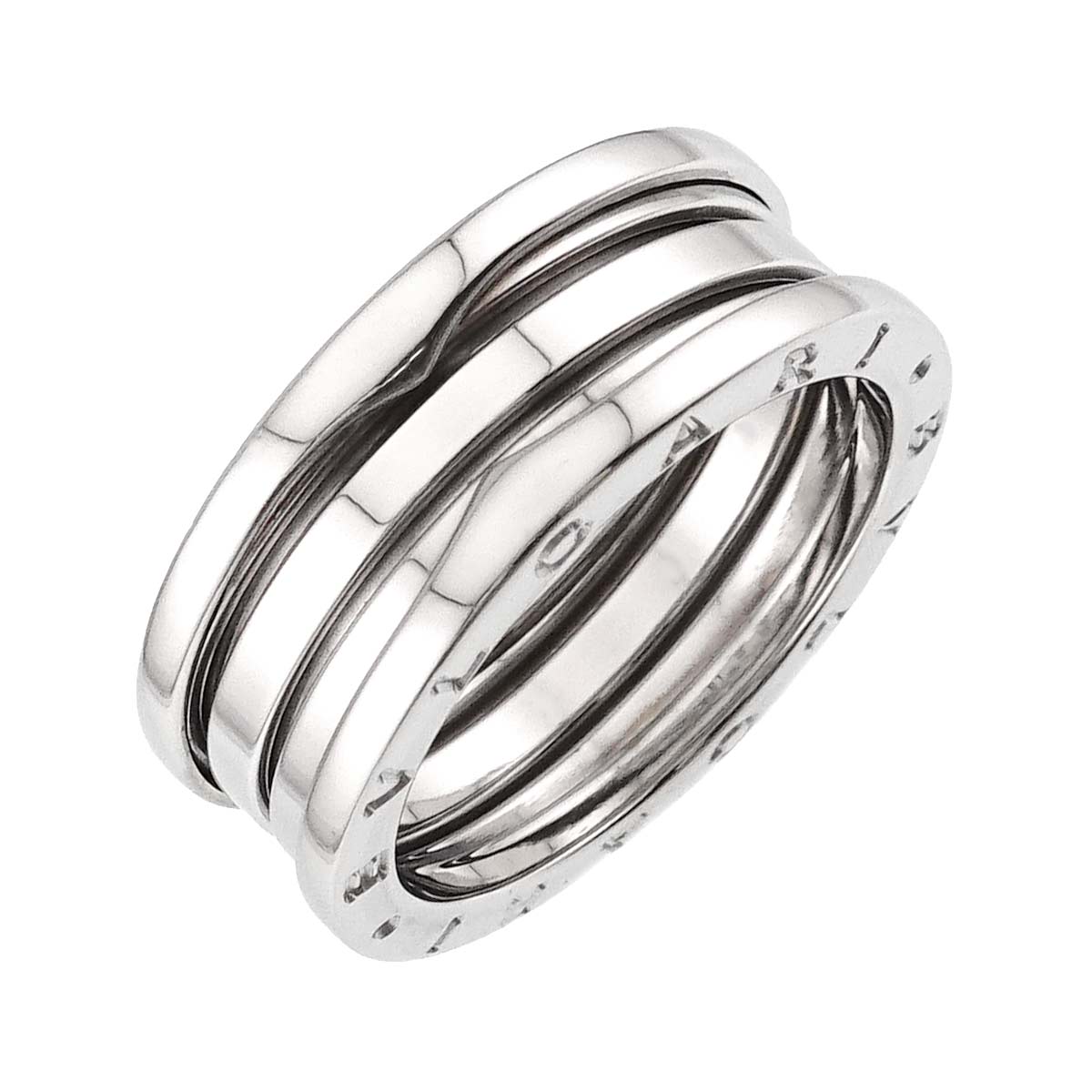 B-ZERO1 3 BAND Ring 18K White Gold 750 Size61 9(US)