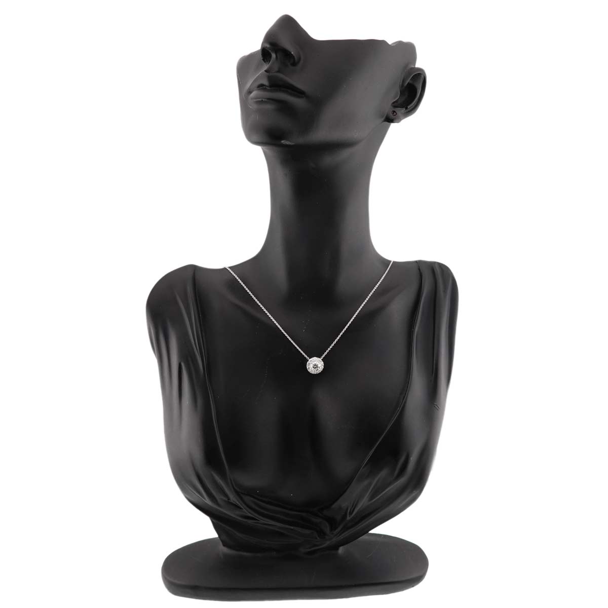 Icon Diamond 0.70ct F/VS1/3EX Necklace 18K WG 750