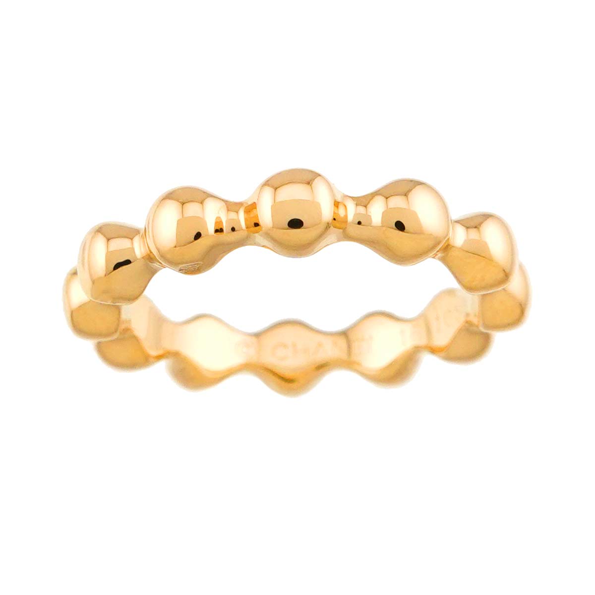 Ring 18K Yellow Gold 750 Size5.5-5.75(US)