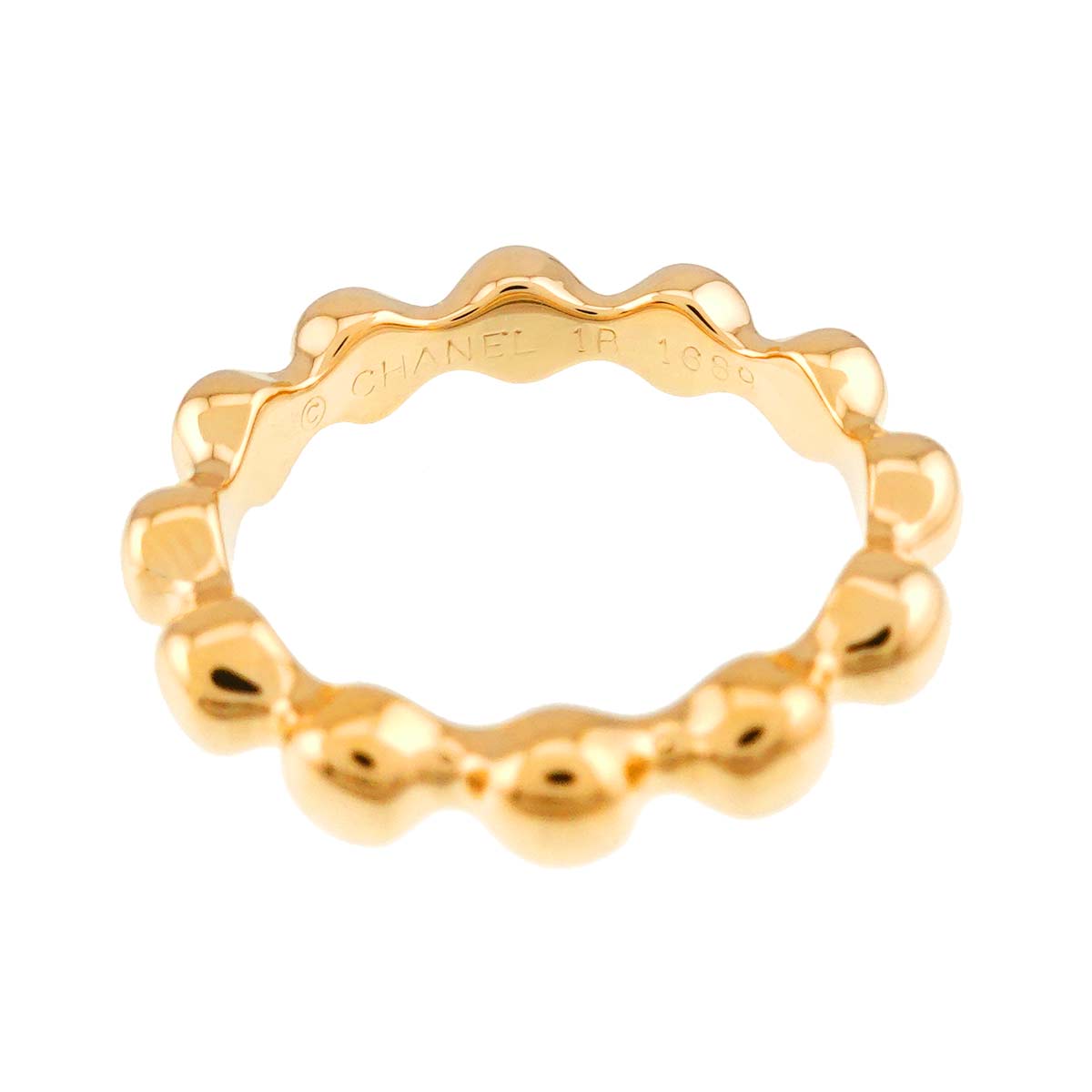 Ring 18K Yellow Gold 750 Size5.5-5.75(US)