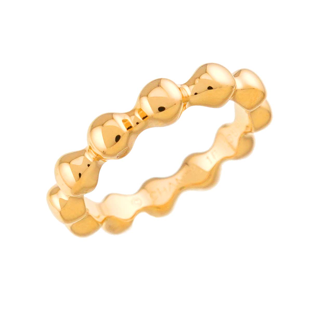 Ring 18K Yellow Gold 750 Size5.5-5.75(US)
