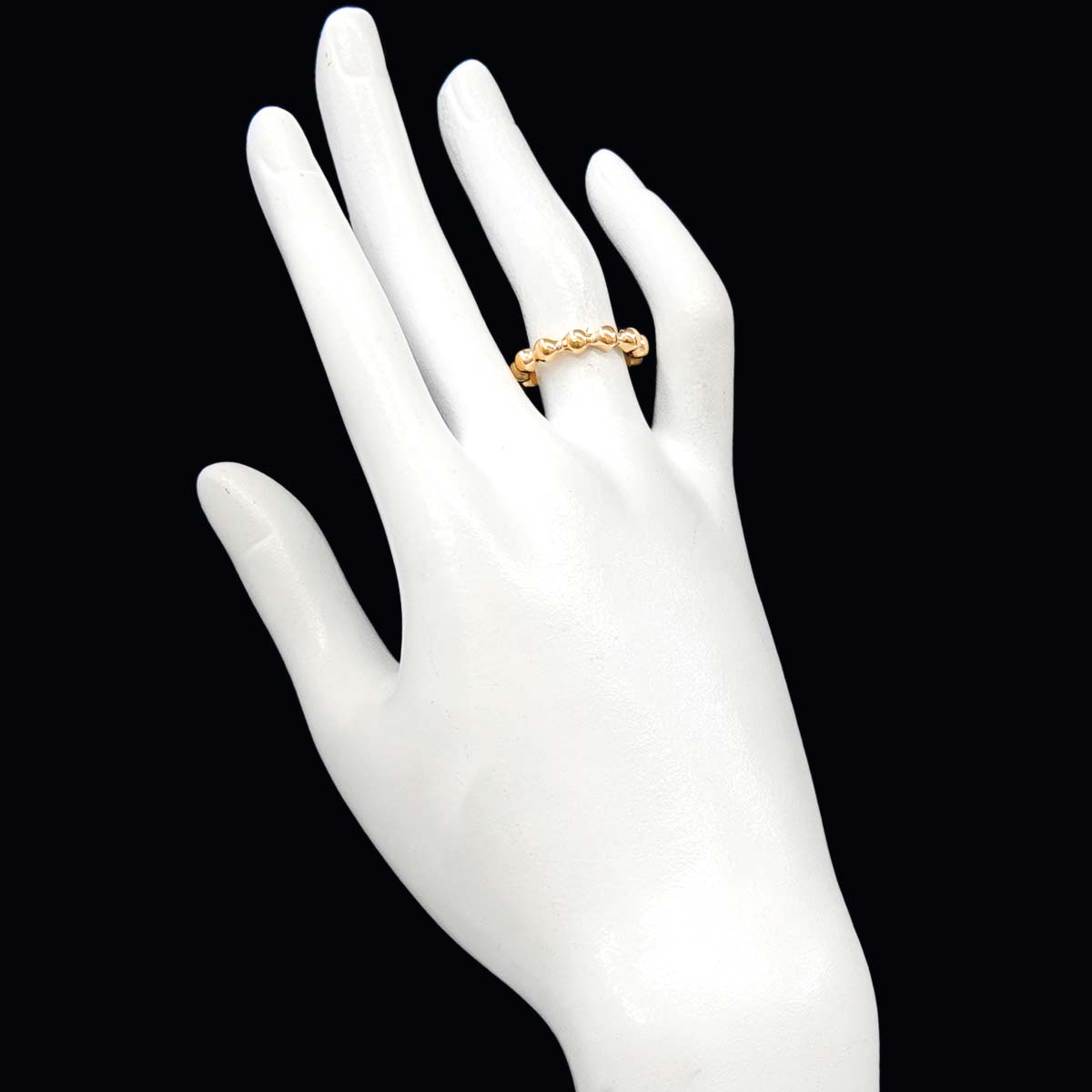 Ring 18K Yellow Gold 750 Size5.5-5.75(US)