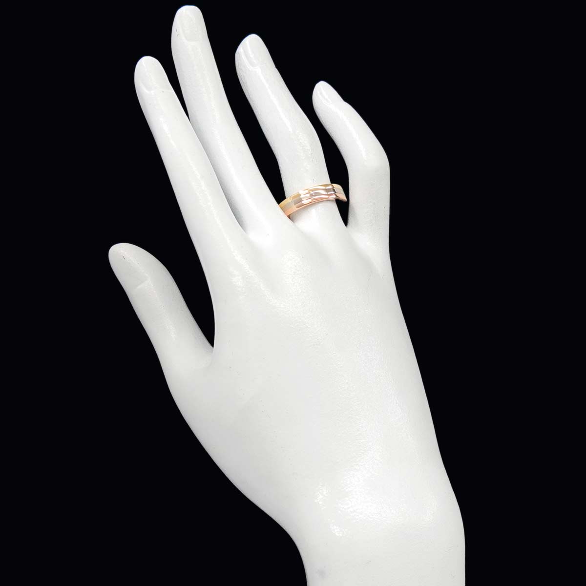 Vendome Ring 18K YG WG PG 750 size57 7.5-7.75(US)