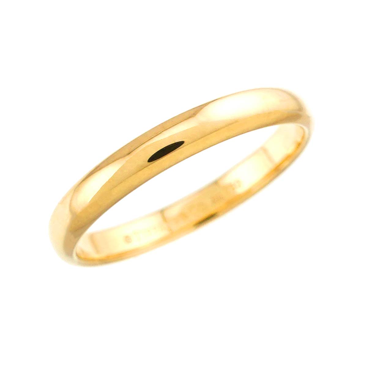 Forever Band Ring 18K Yellow Gold 750 Size9(US)