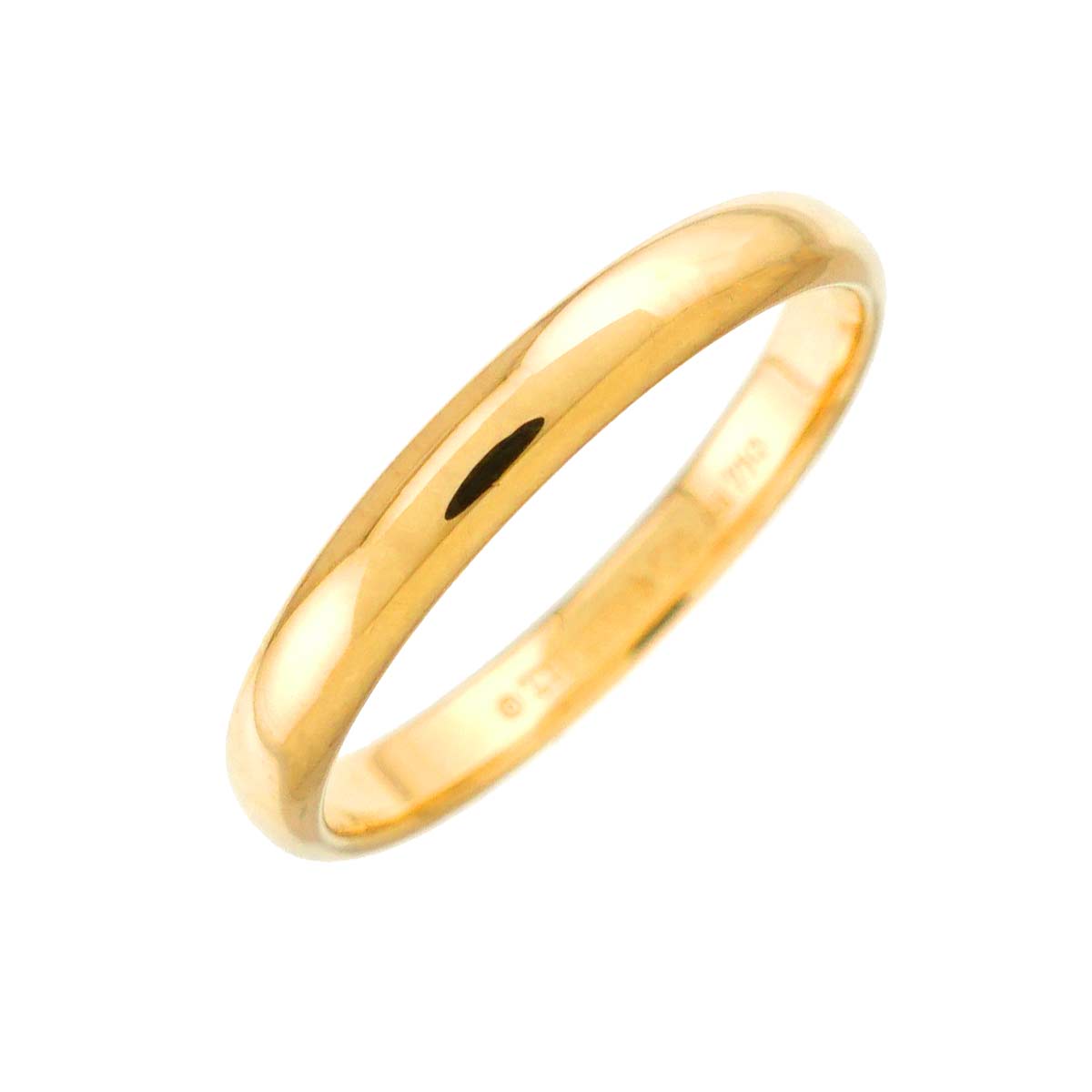 Forever Band Ring 18K Yellow Gold 750 Size9(US)