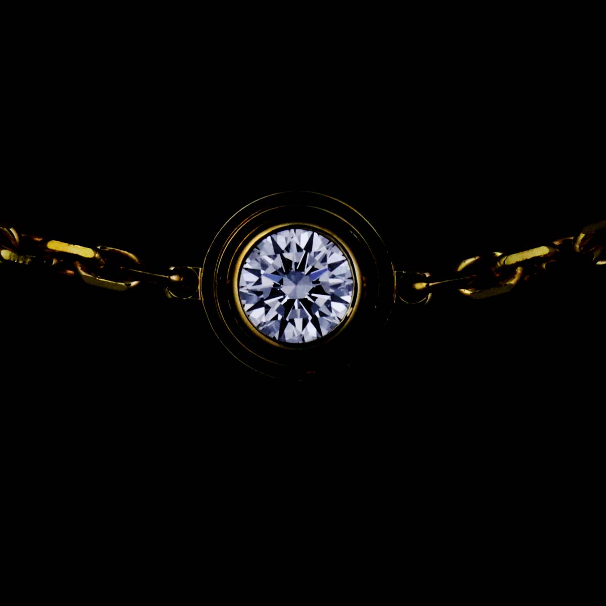 d Amour Diamond Bracelet XS 18K Yellow Gold 750