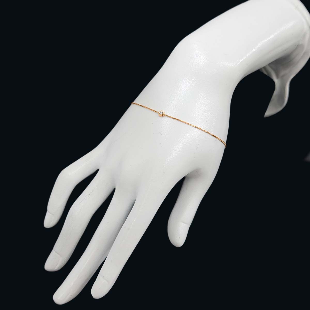 d Amour Diamond Bracelet XS 18K Yellow Gold 750