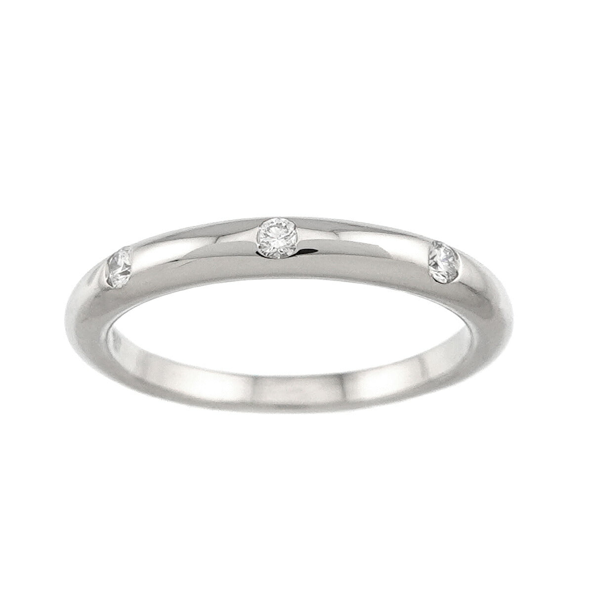 Fedi Diamond 3P Ring Platinum Size4.5(US)