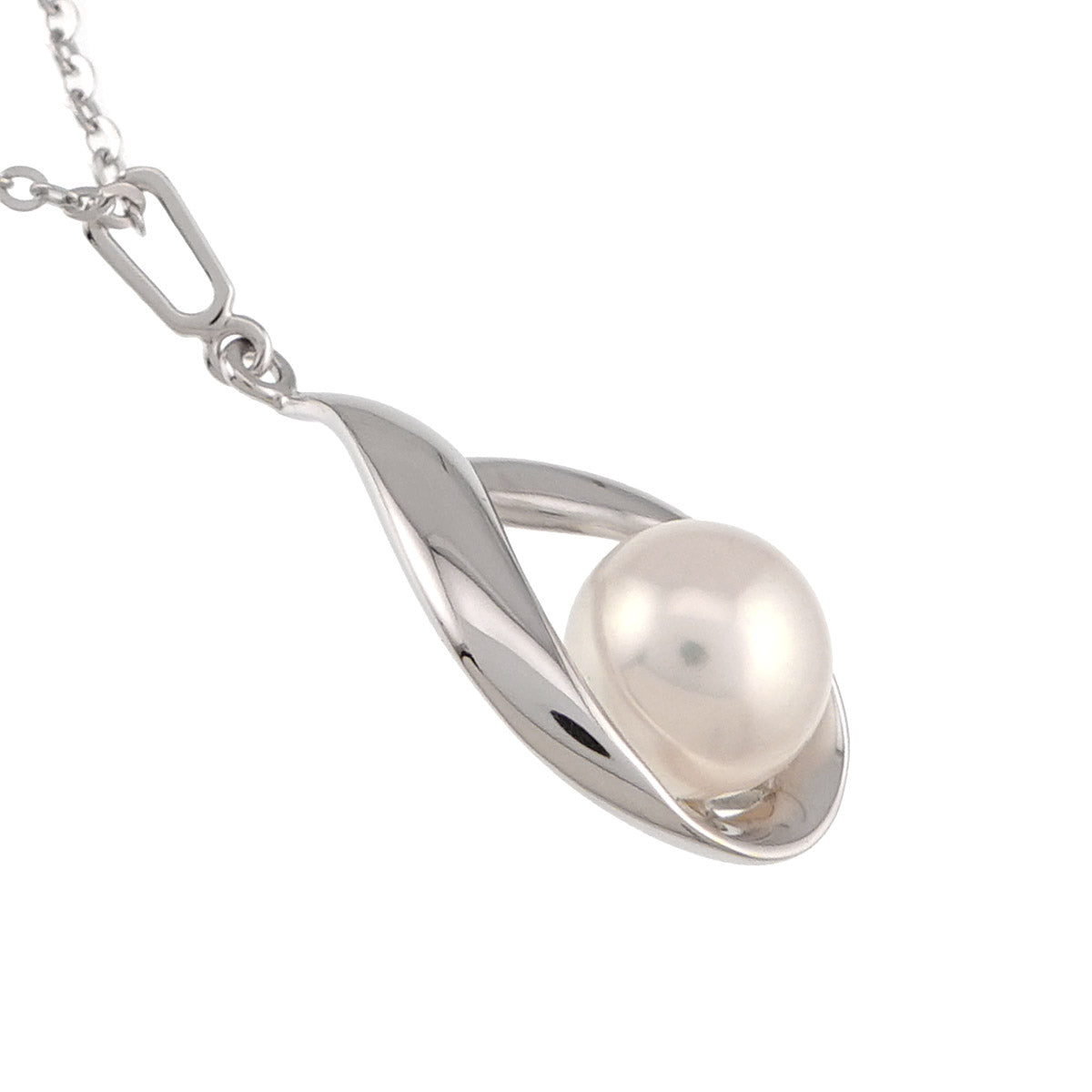 Akoya Pearl 7.0mm Necklace 18K White Gold 750