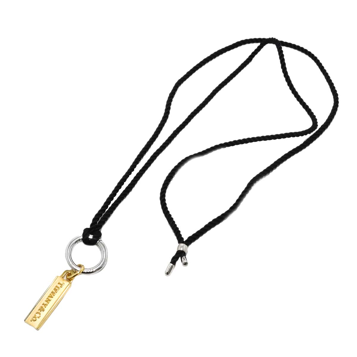 Logo Necklace SV Silver 925 18K YG 750