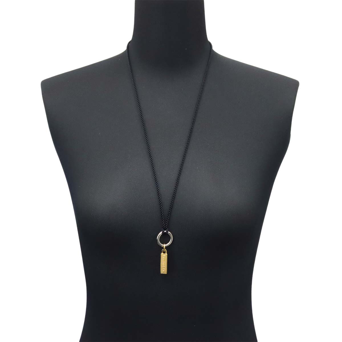 Logo Necklace SV Silver 925 18K YG 750