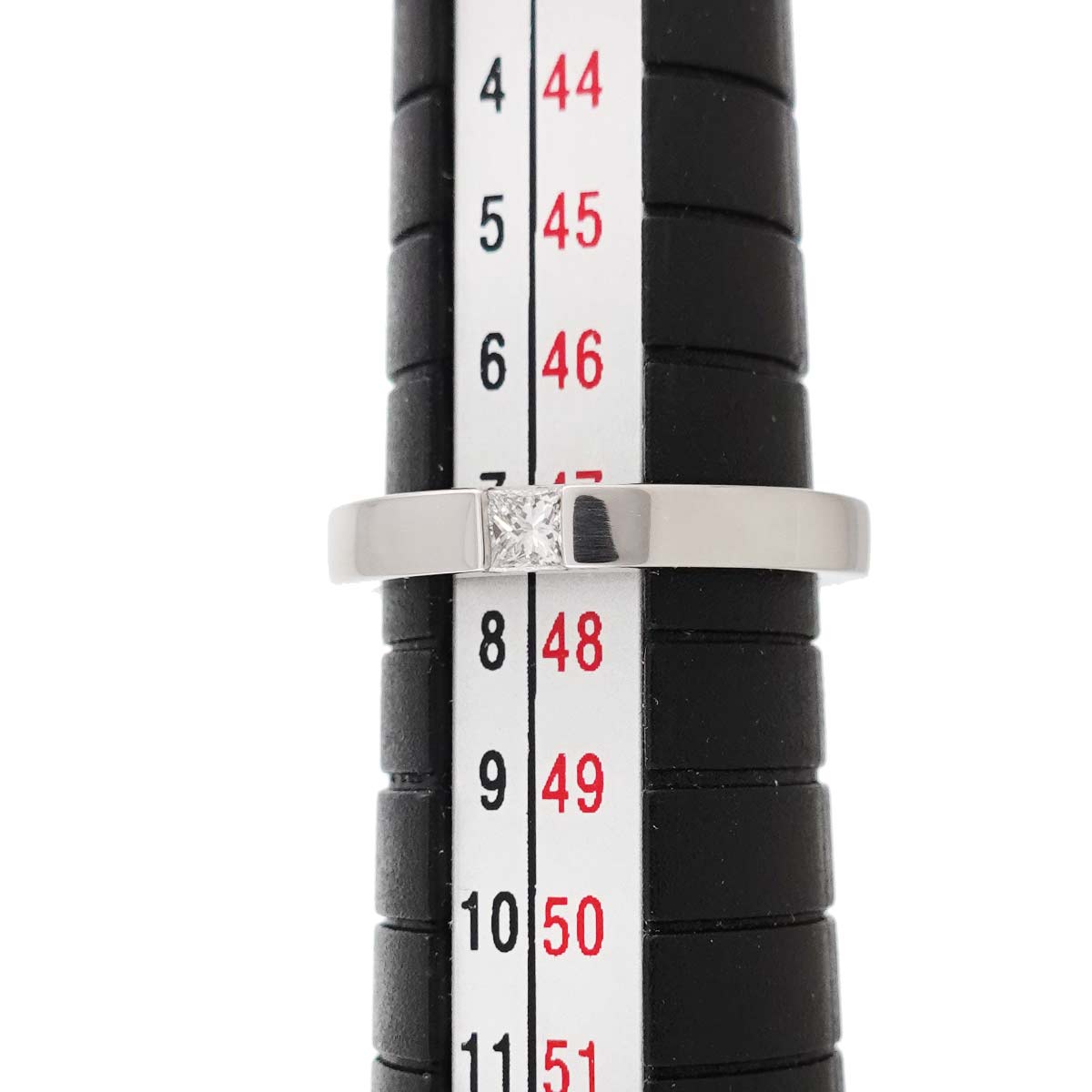 Traffic Diamond Ring Pt Platinum size4(US)