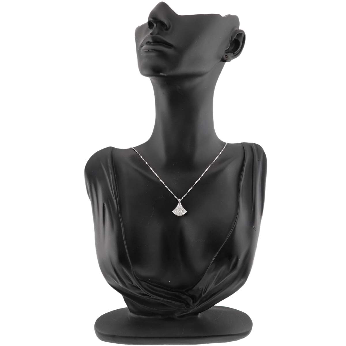 Diva Dream Diamond Necklace 18K White Gold 750