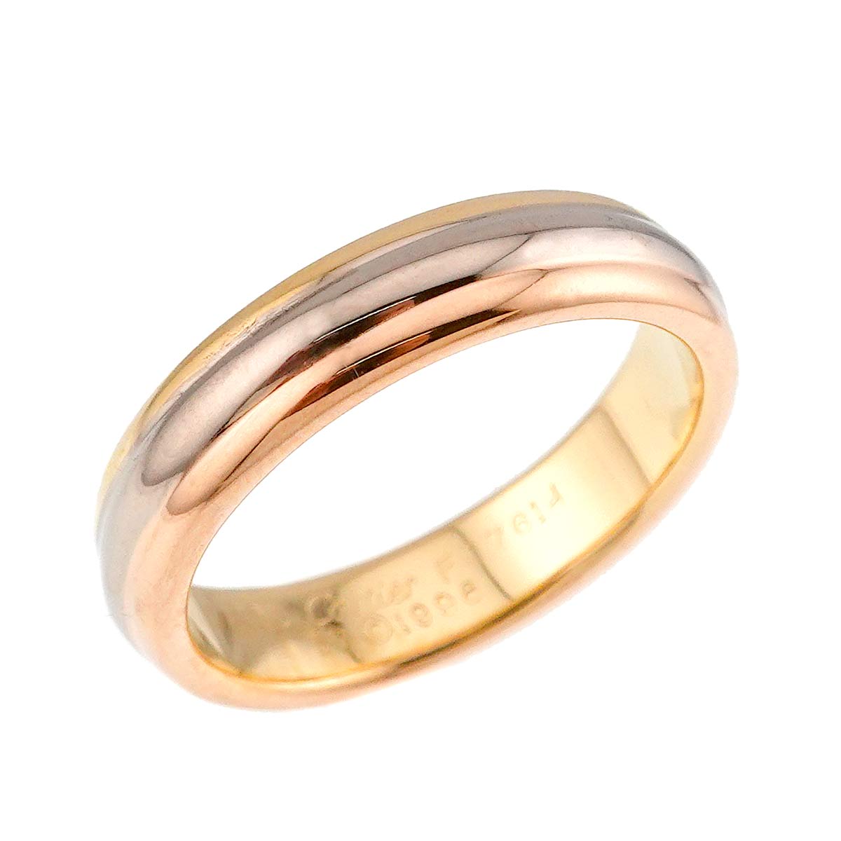 Vendome Ring 18K YG WG PG 750 size57 7.5-7.75(US)
