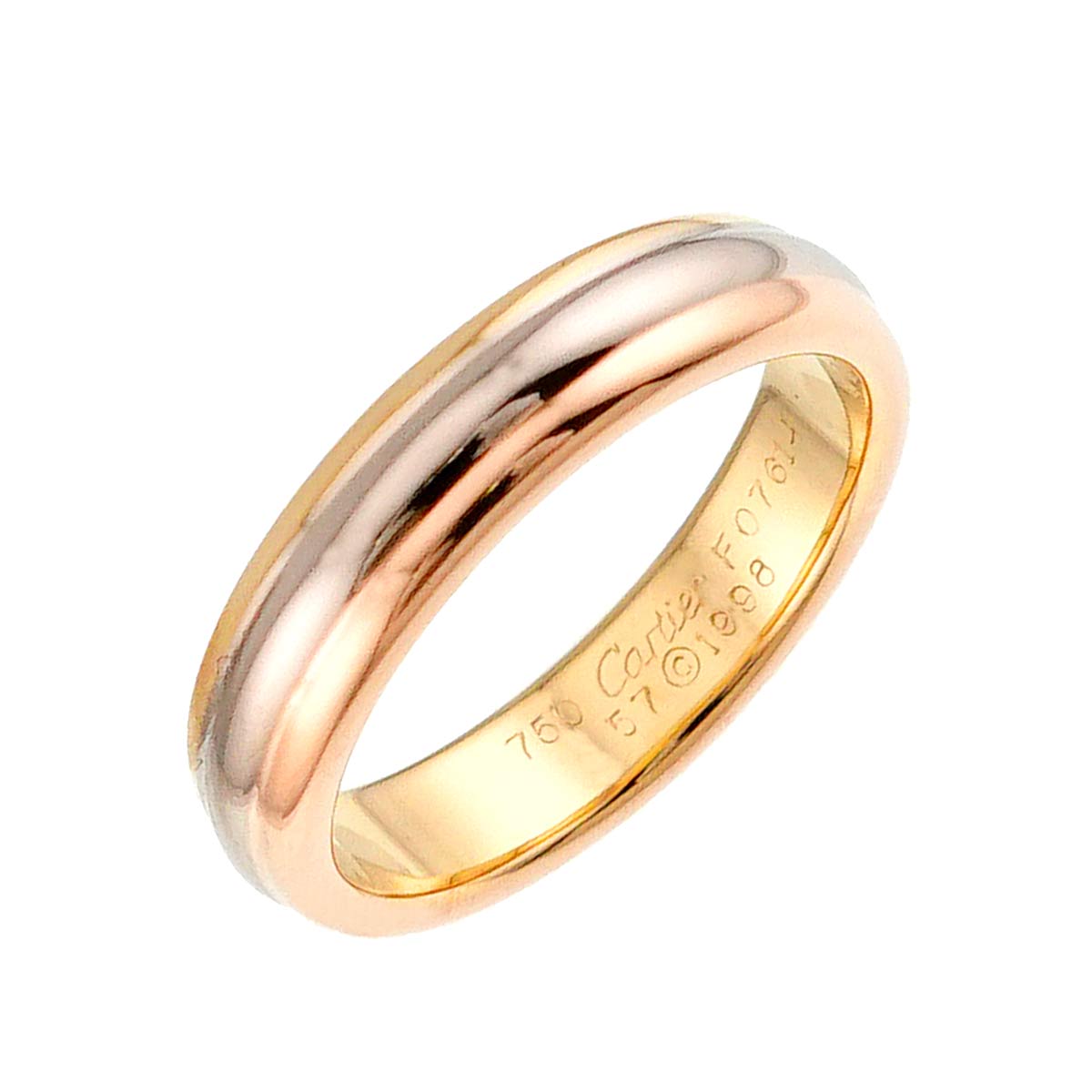 Vendome Ring 18K YG WG PG 750 size57 7.5-7.75(US)