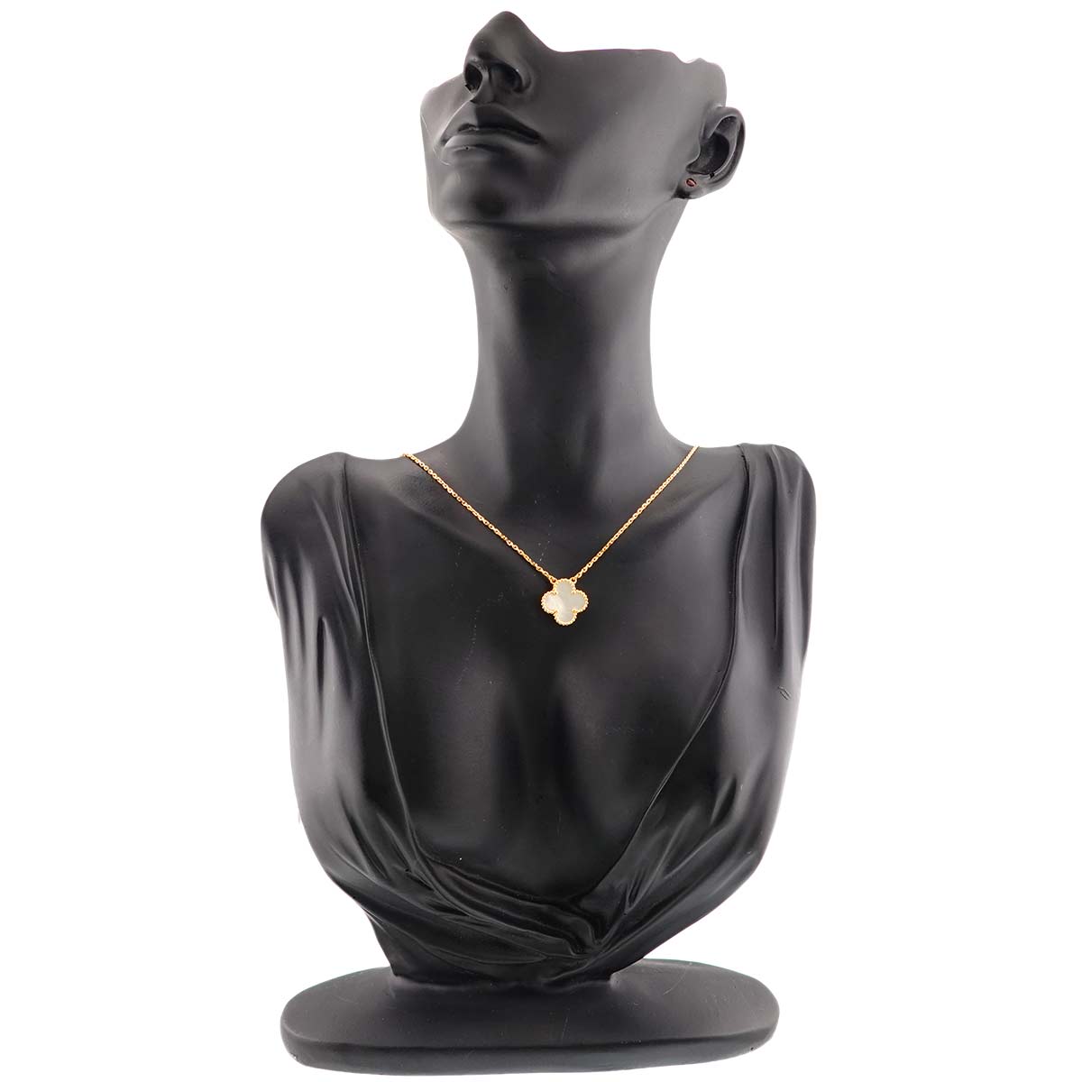 Vintage Alhambra MOP Necklace 18K YG 750