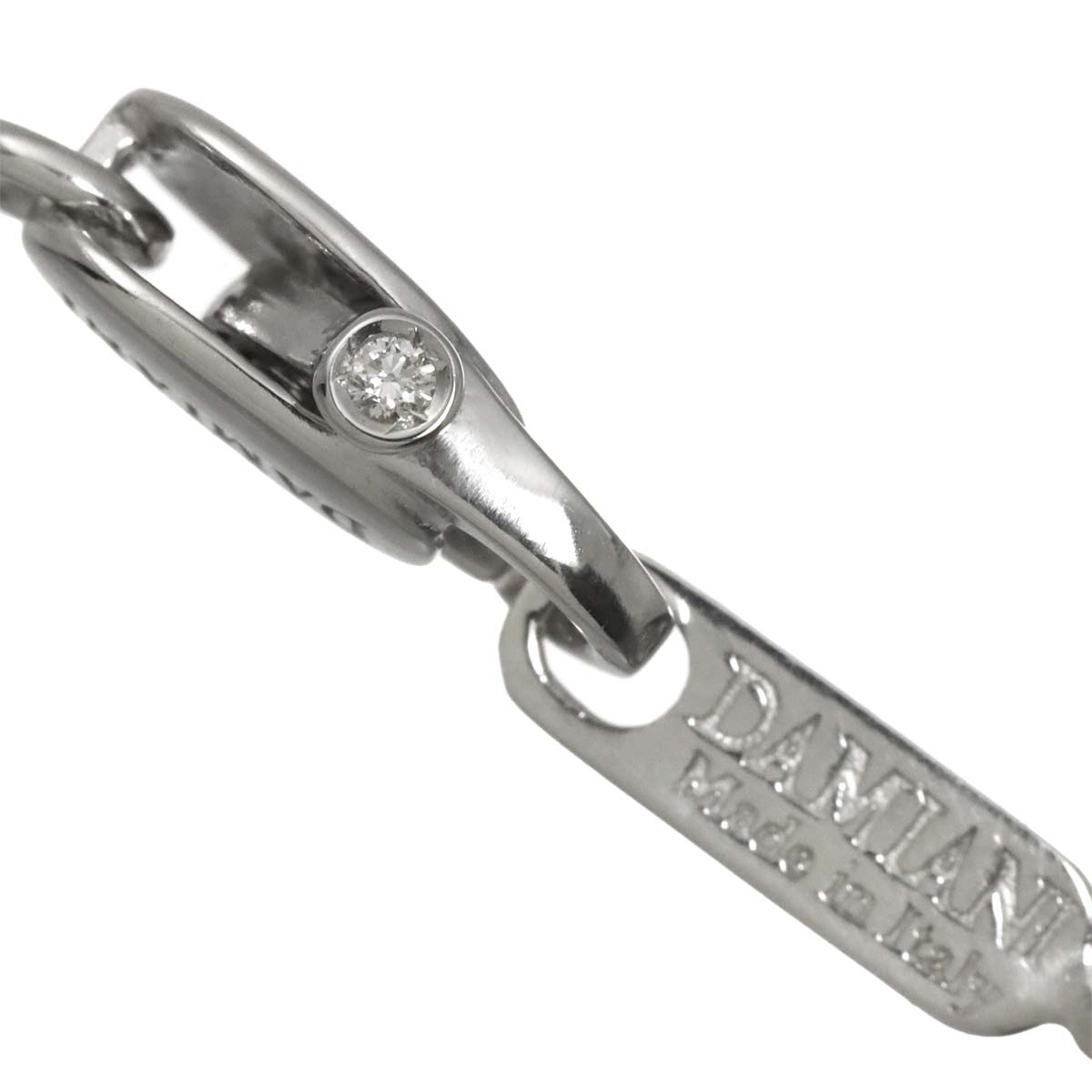 Belle Epoque Diamond Ruby Cross Necklace XS 18K WG 750