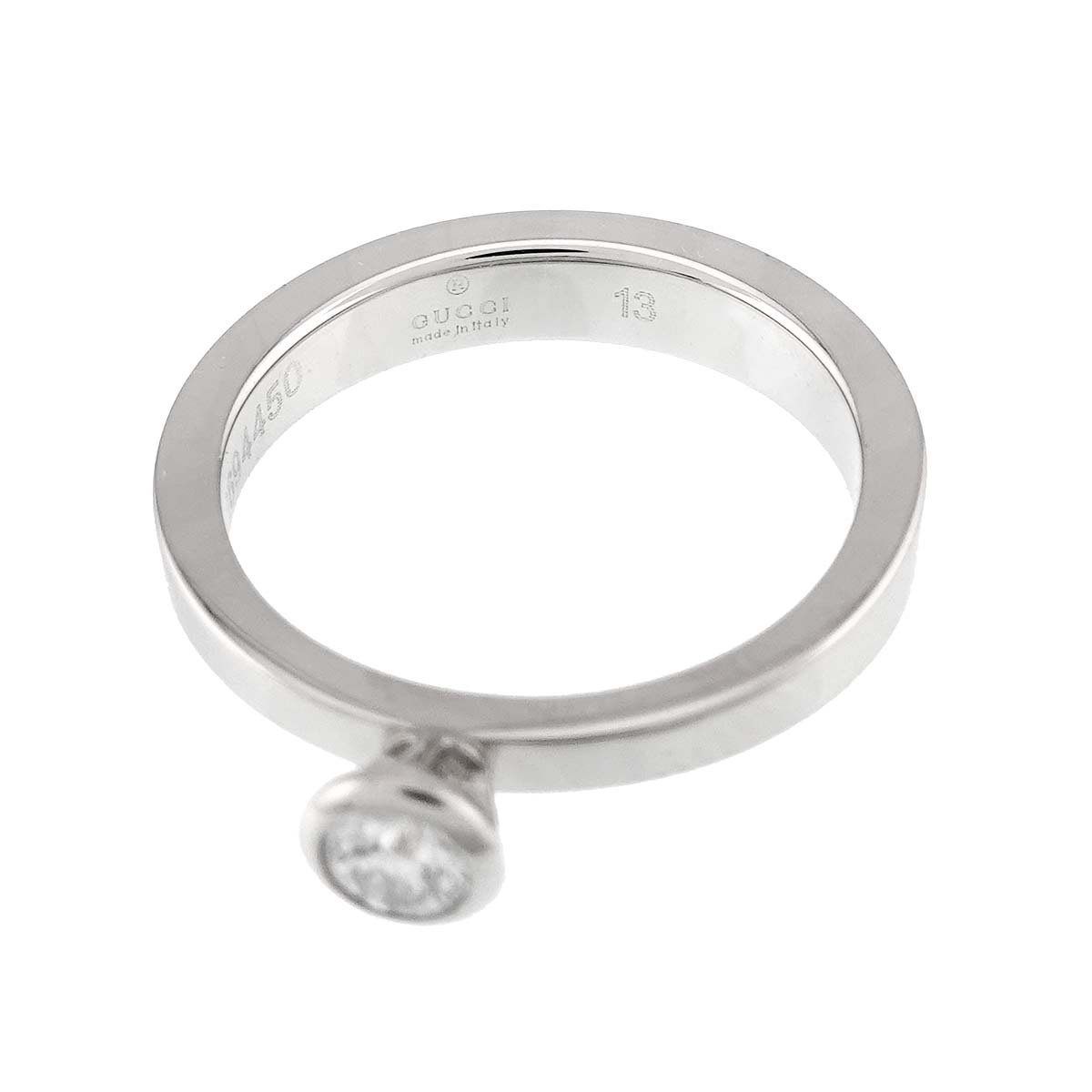 Diamond Ring Pt Platinum Size13 6.25-6.5(US)