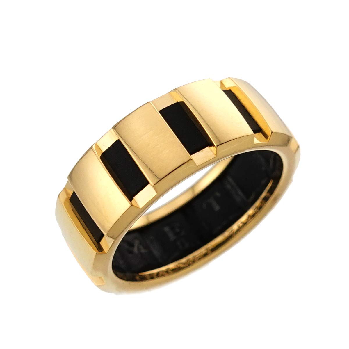 Class one SM Ring 18K YG Rubber Size50 5-5.25(US)