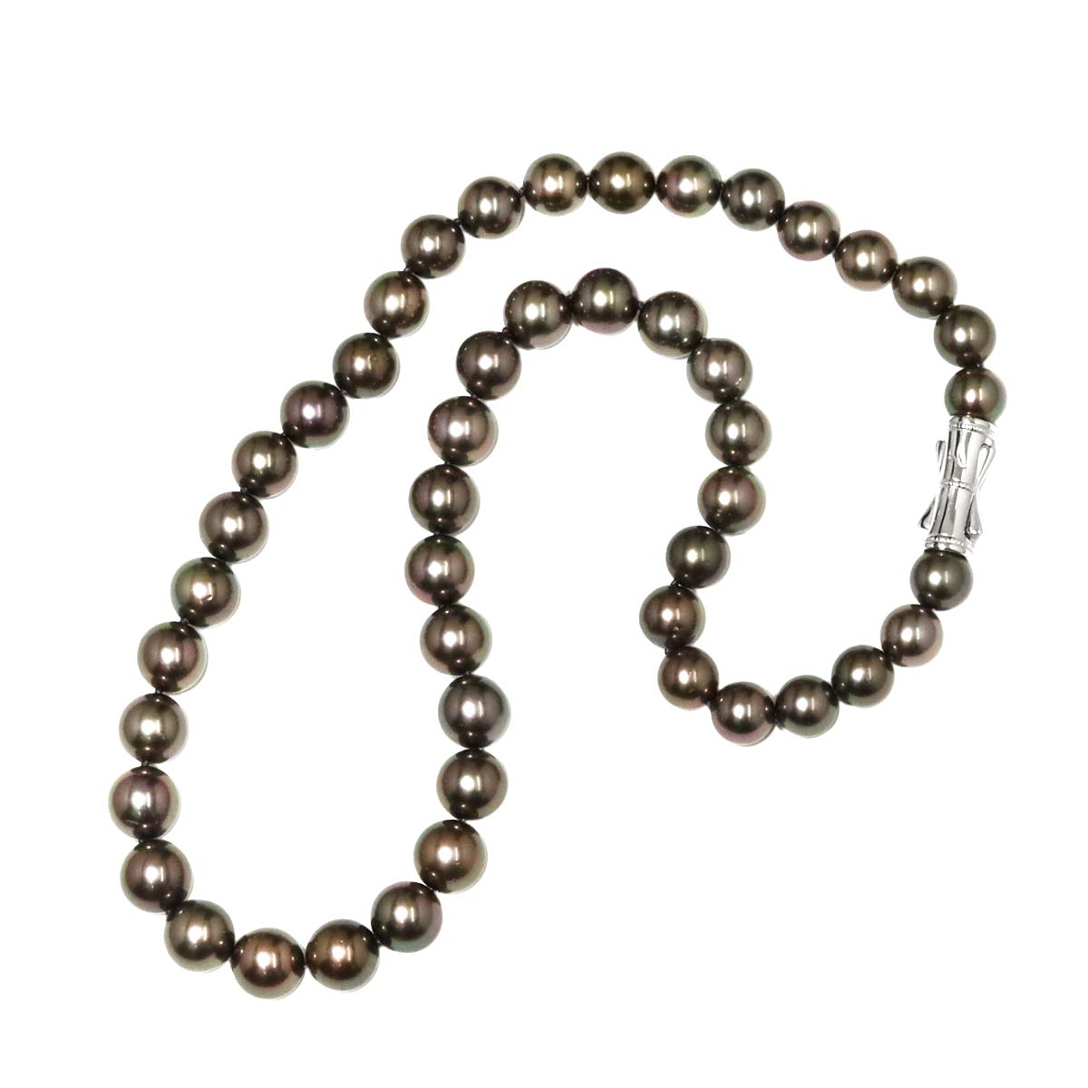South Sea pearl 9.4-8.0mm Necklace SV Silver 925