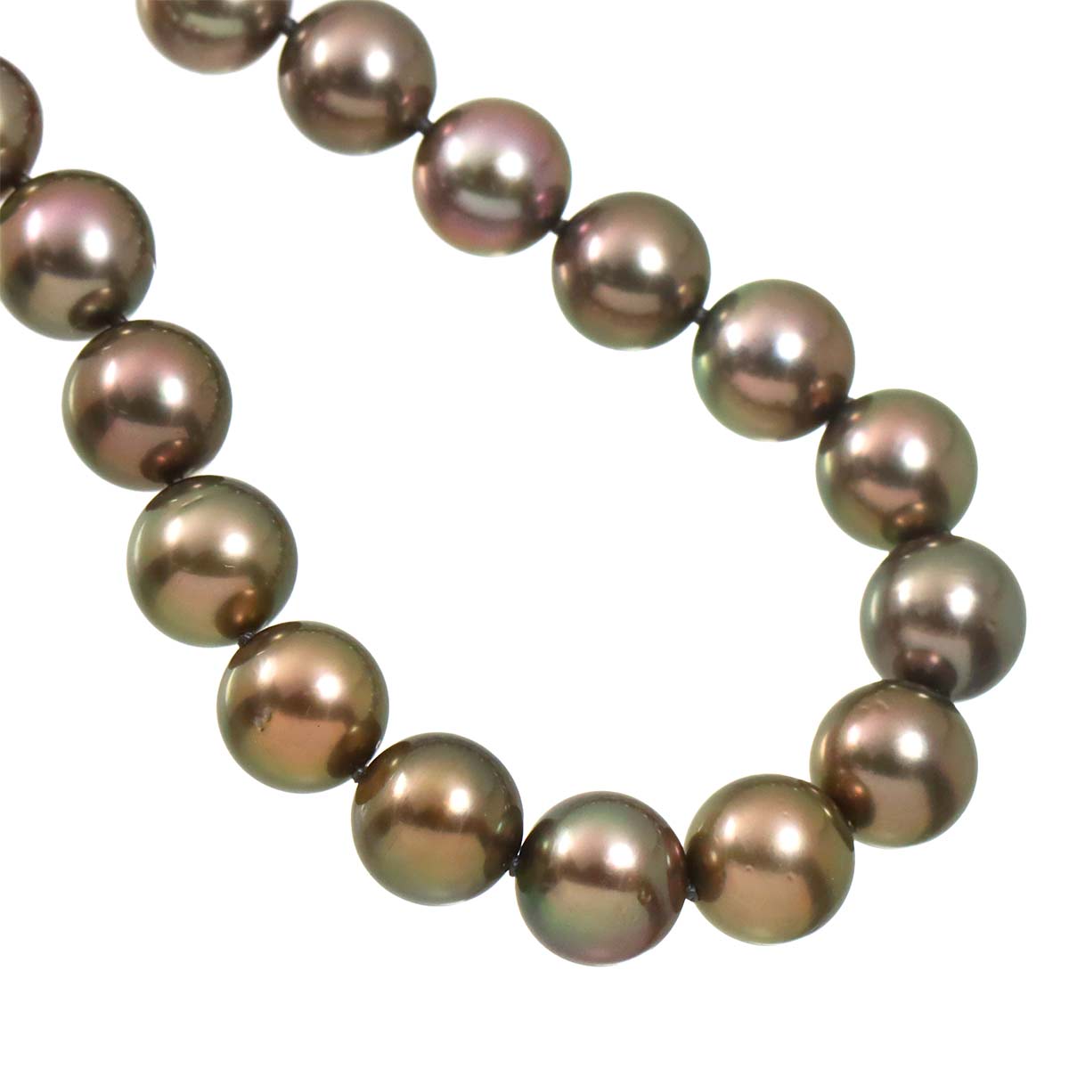 South Sea pearl 9.4-8.0mm Necklace SV Silver 925