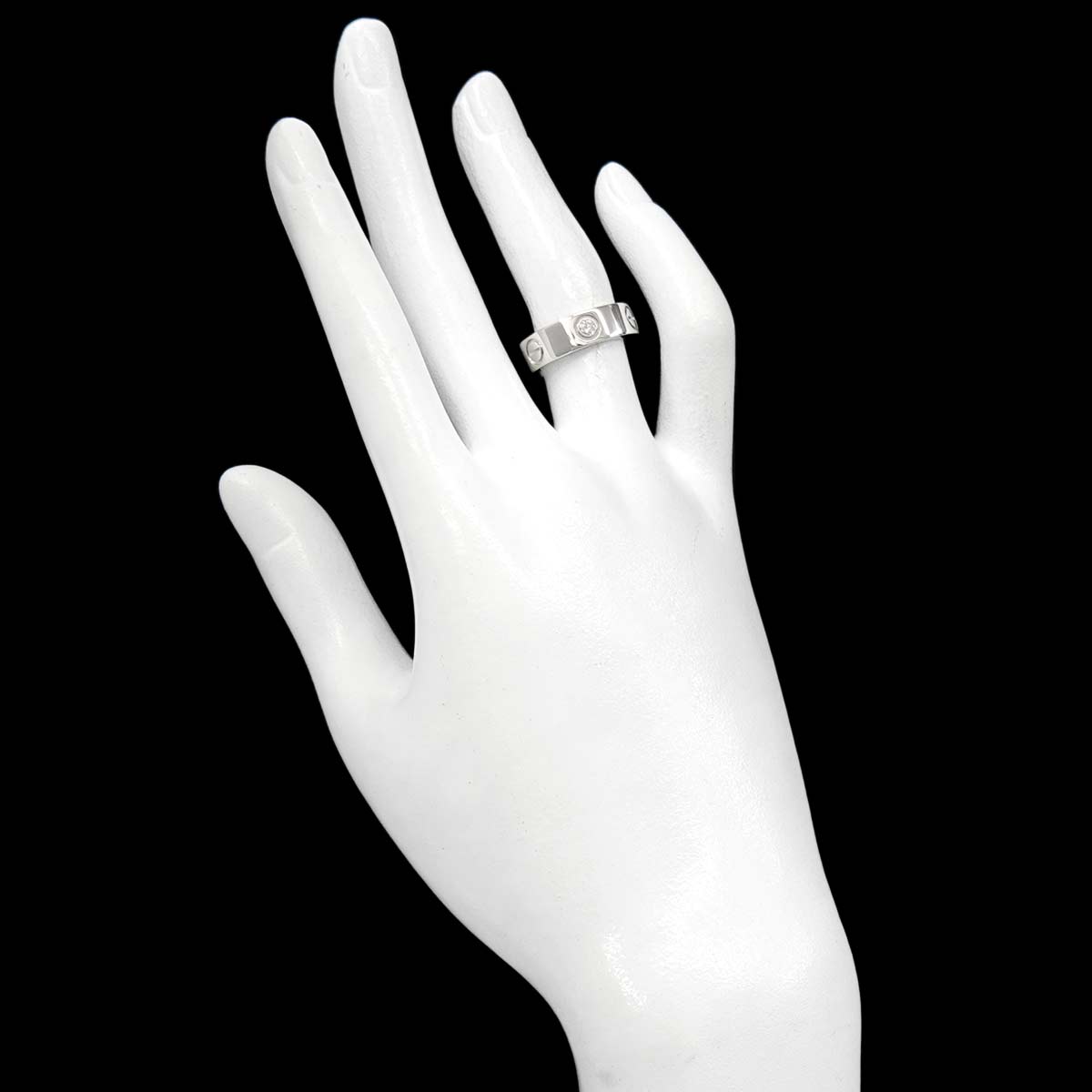 Love Ring Diamond 1P Platinum size50 4.75-5(US)